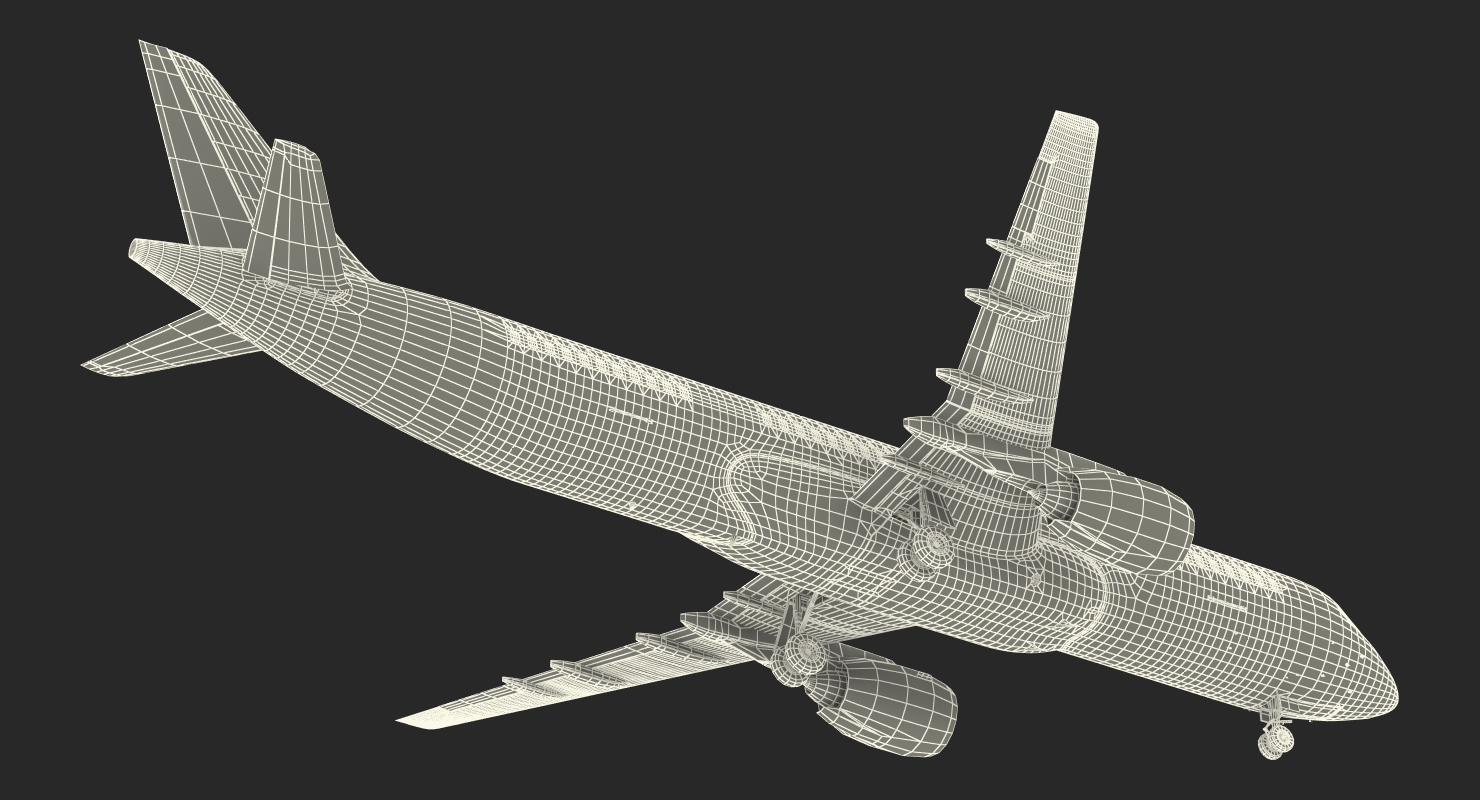 3D model Irkut MC 21 300 S7 Rigged