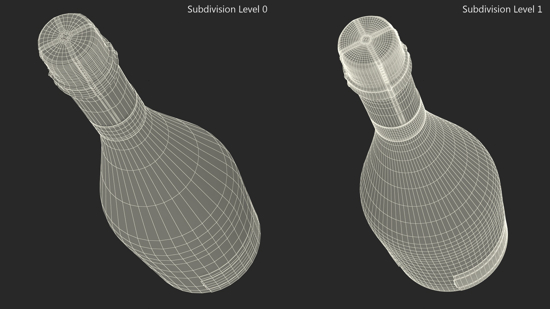 Armand de Brignac Brut Gold 3D