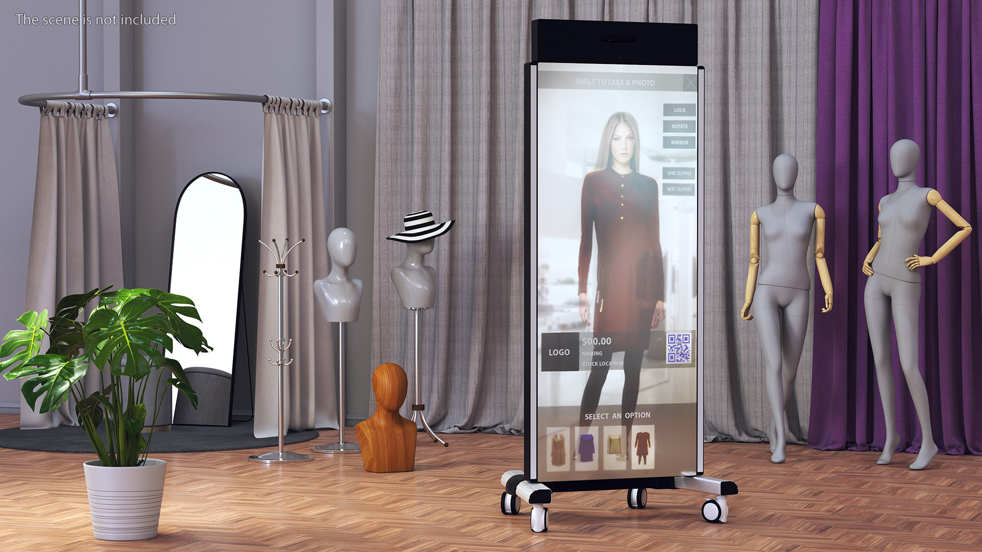 3D Virtual Dressing Mirror model