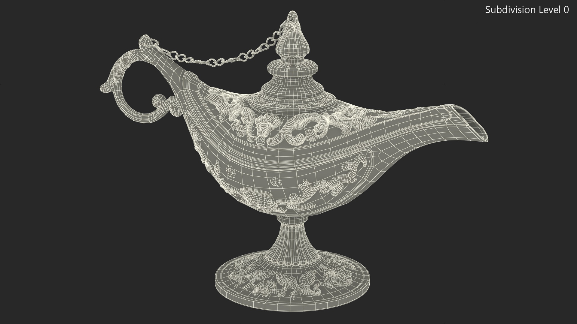 3D model Magic Lamp Blue