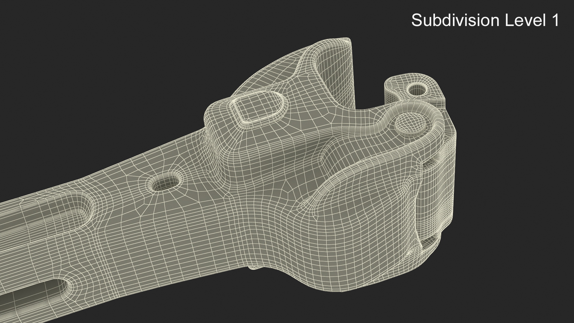 3D AAR Railway Janney Coupler