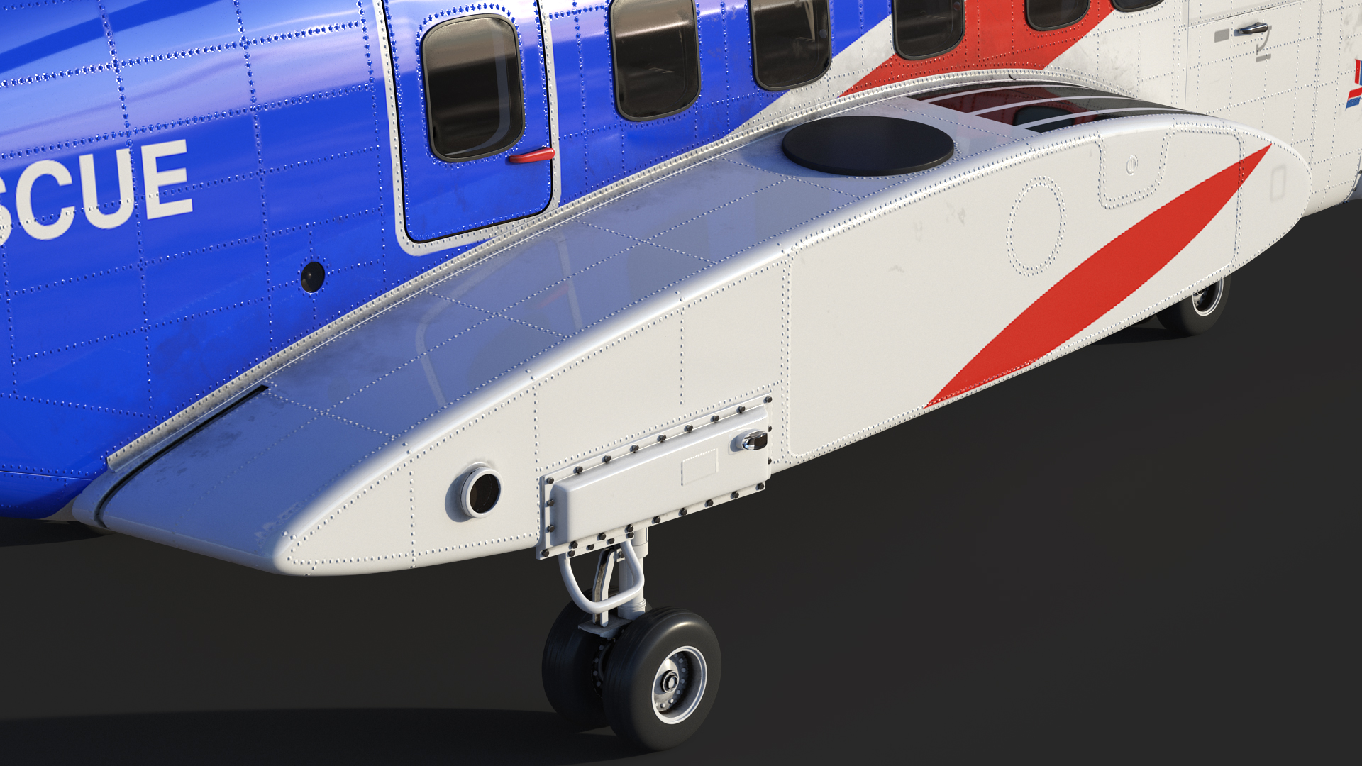 3D model Sikorsky S-92 Civil Helicopter