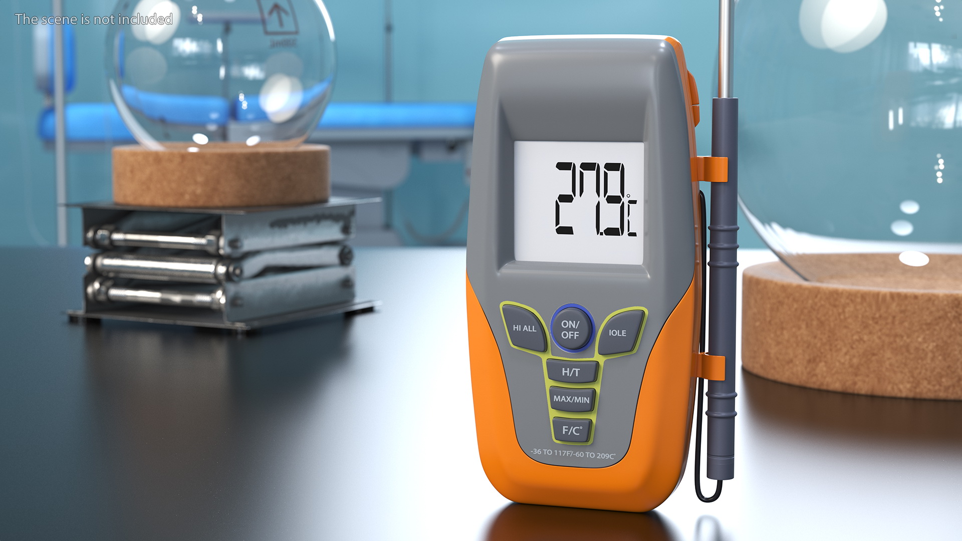 Digital Thermometer 3D model