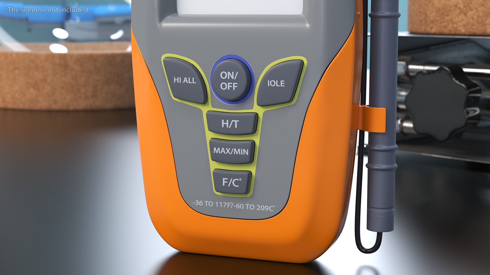 Digital Thermometer 3D model