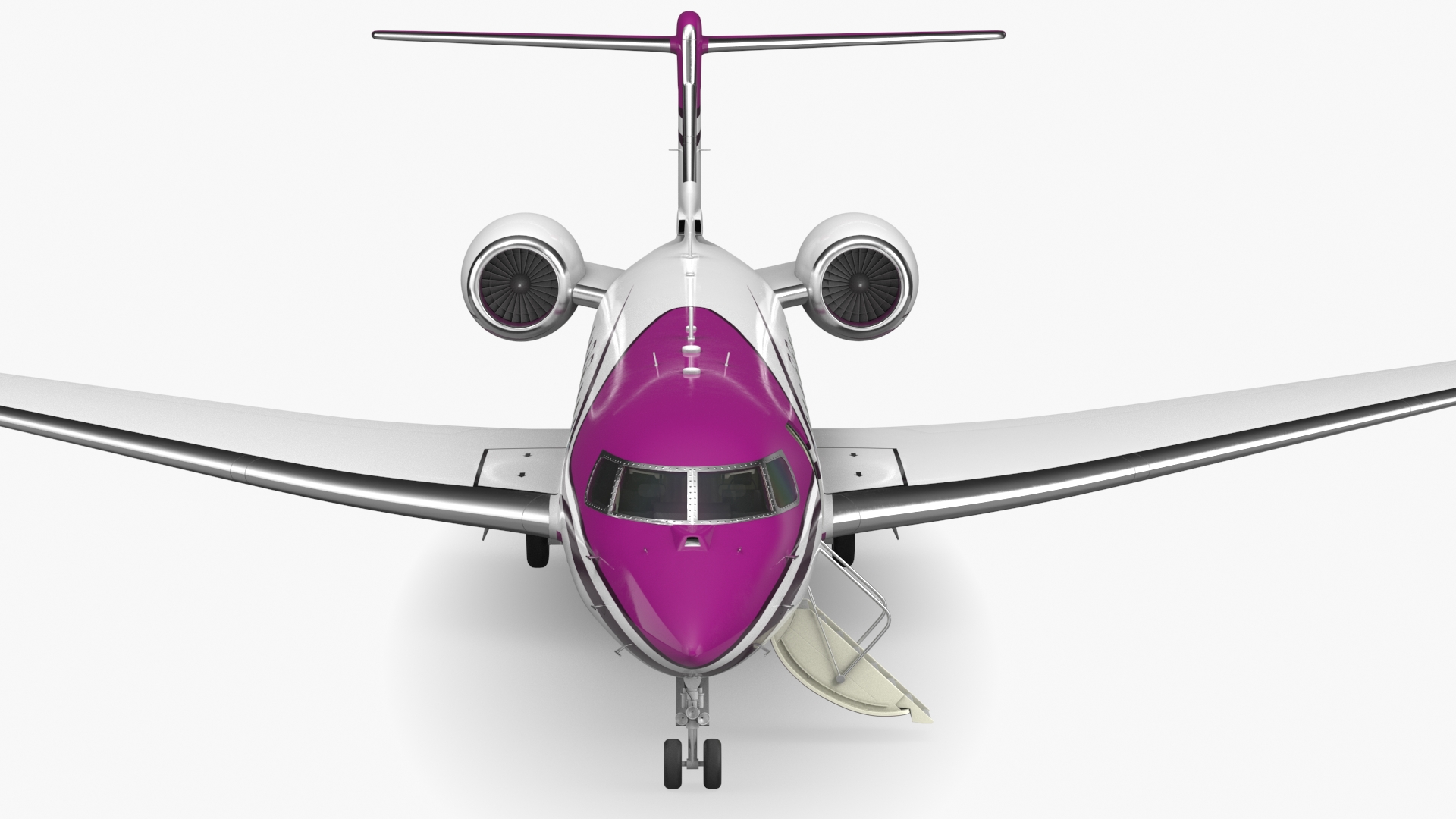 3D Large Business Jet model