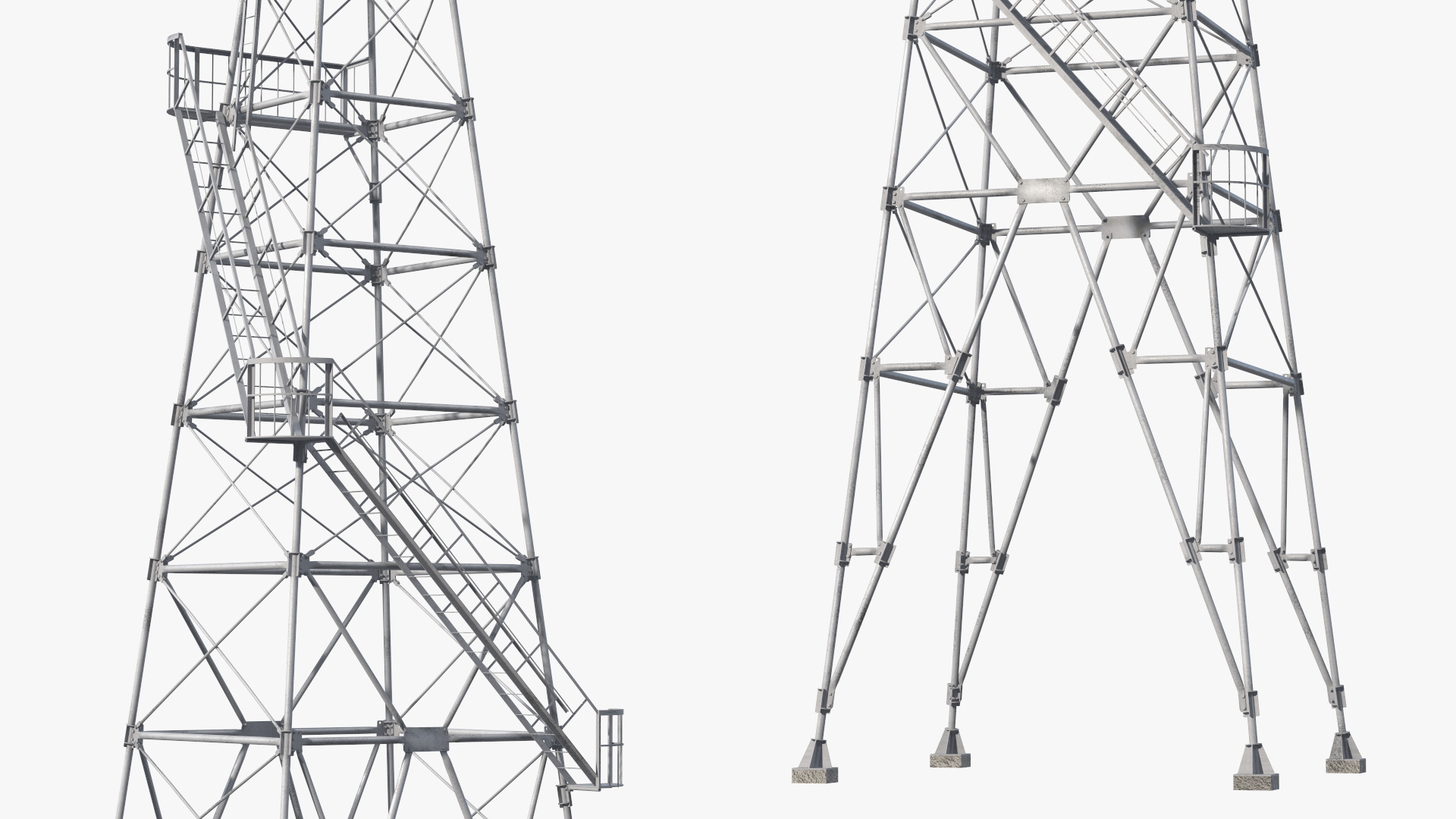 3D model Fire Tower