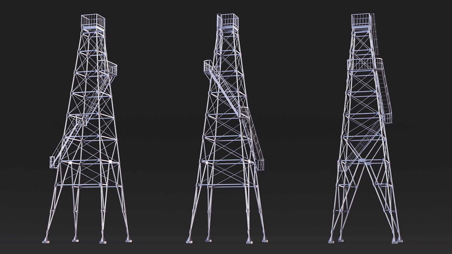 3D model Fire Tower