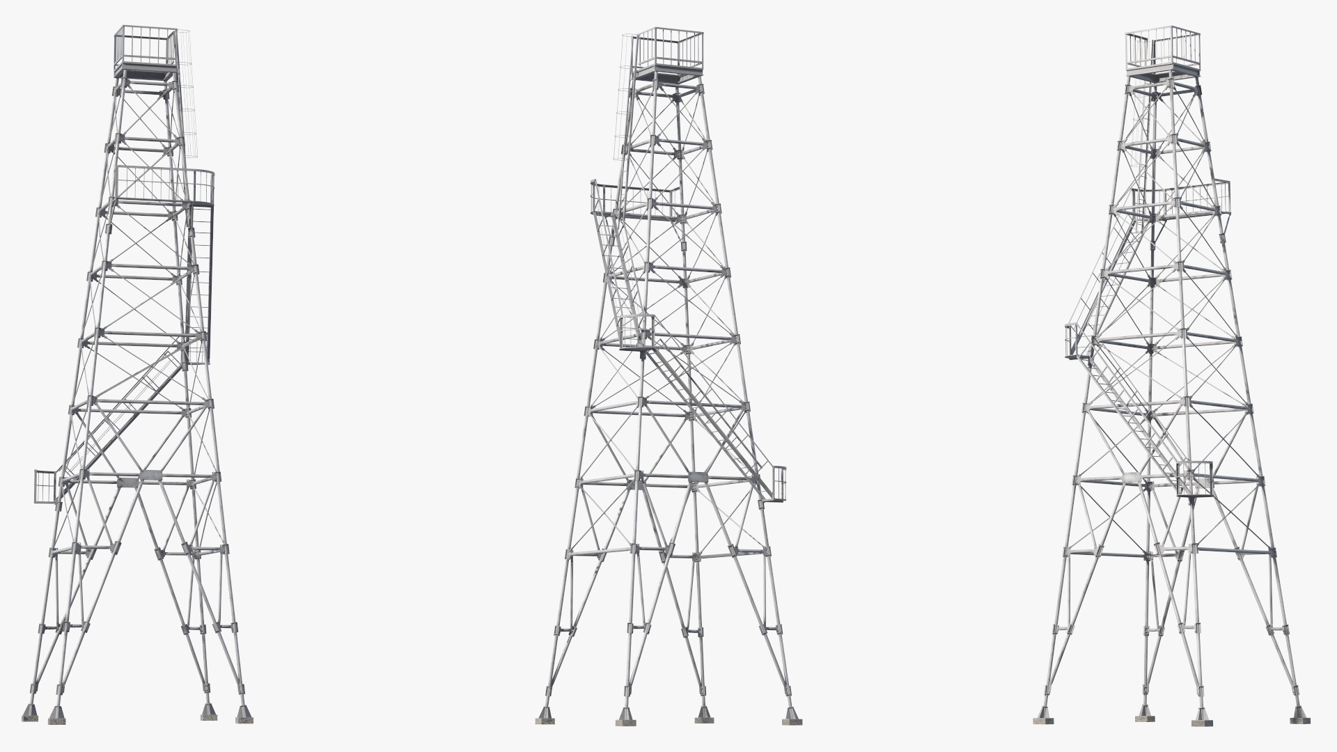 3D model Fire Tower