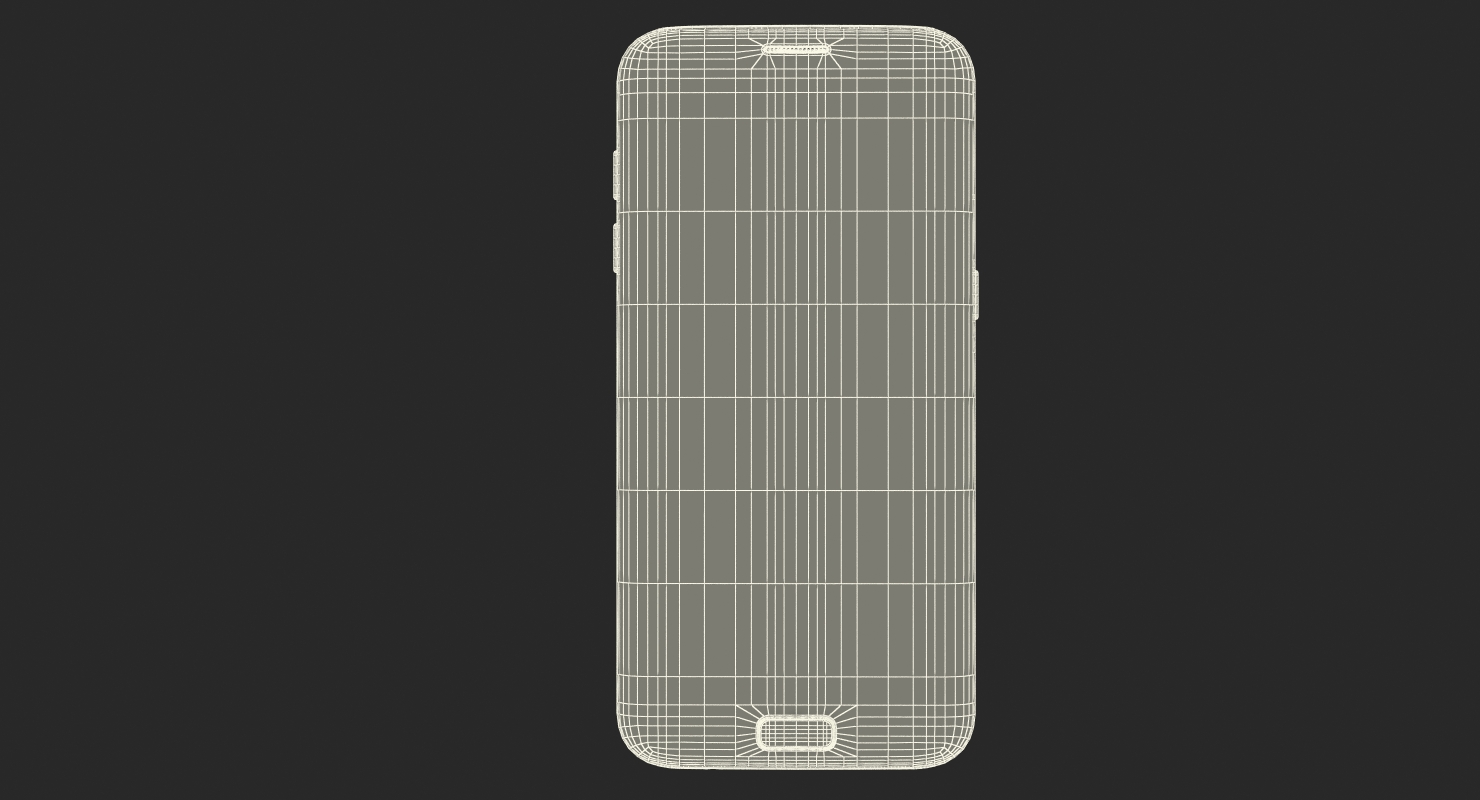 Samsung Galaxy S7 Edge Silver 3D model