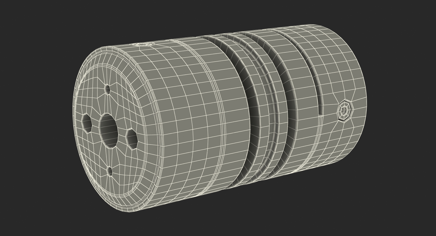 Industrial Painted Joints Set 3D model