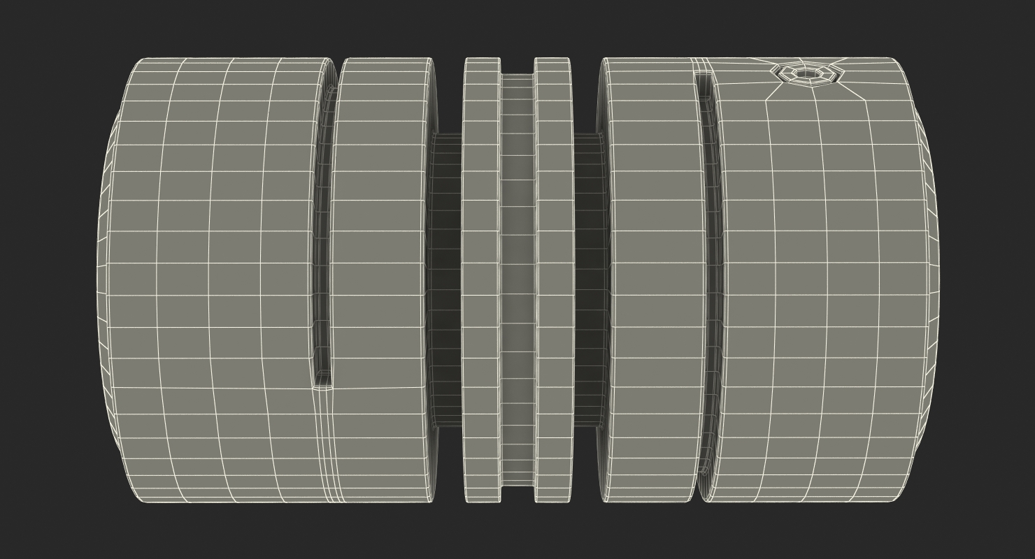 Industrial Painted Joints Set 3D model