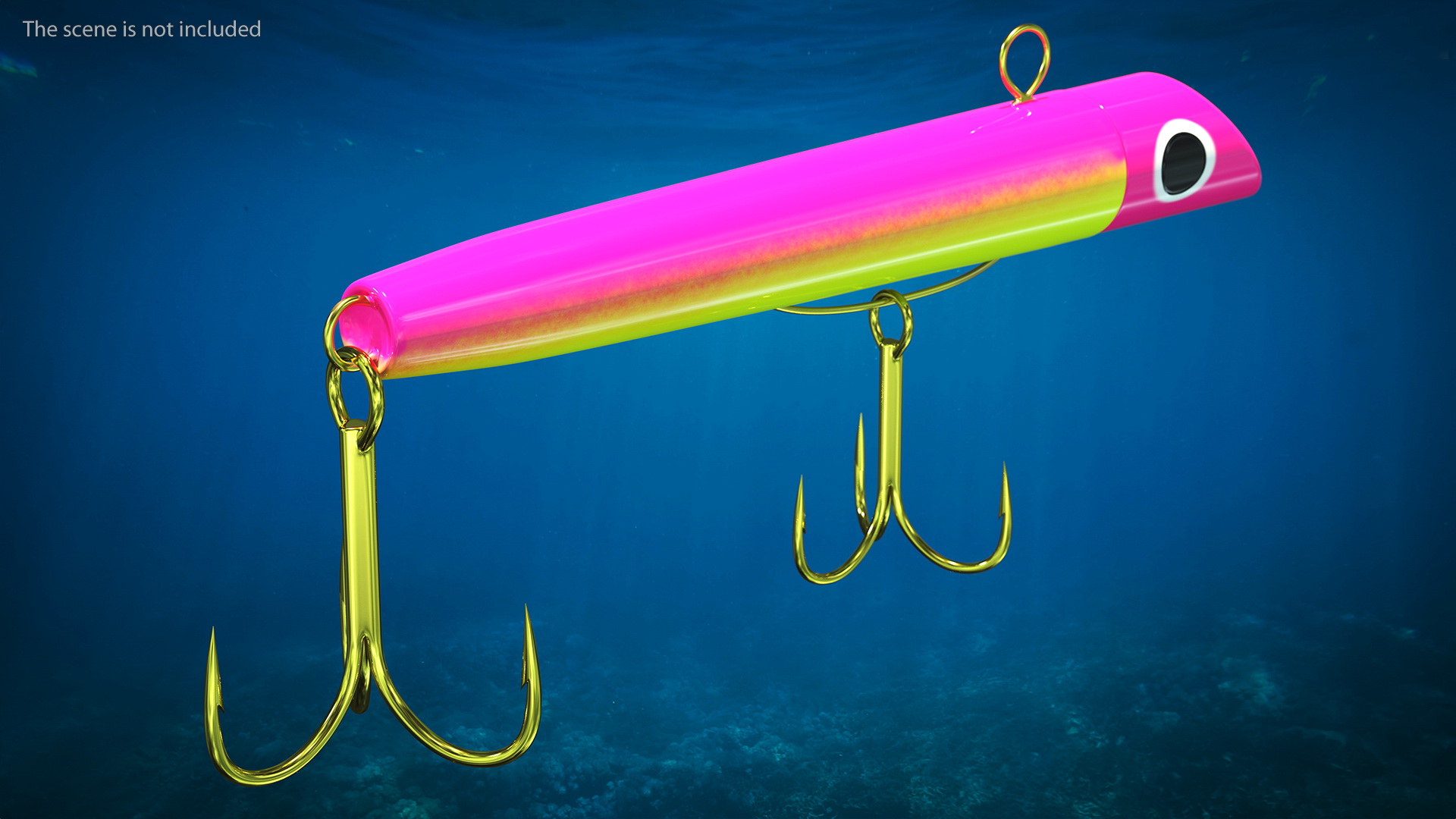 Gotcha Fishing Lure 3D model