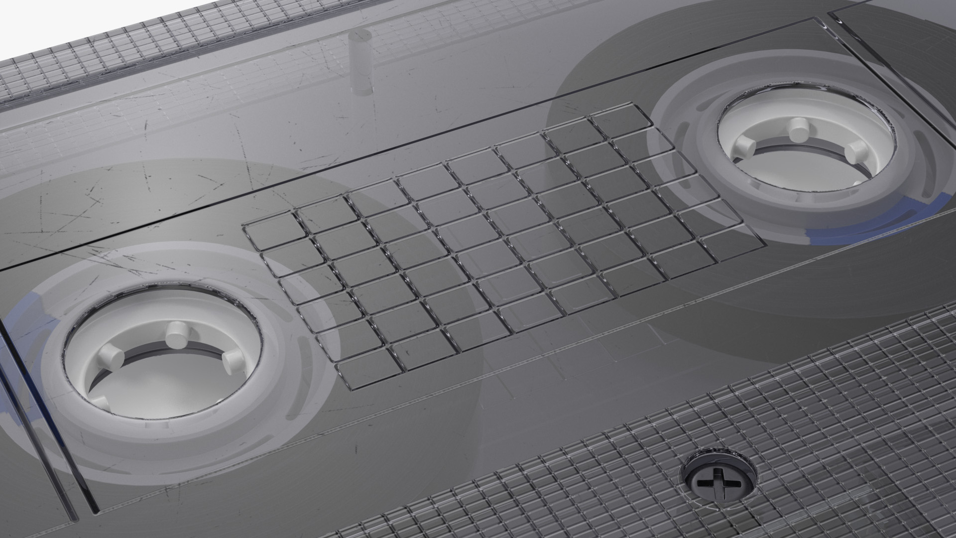 3D Cassette Tape model