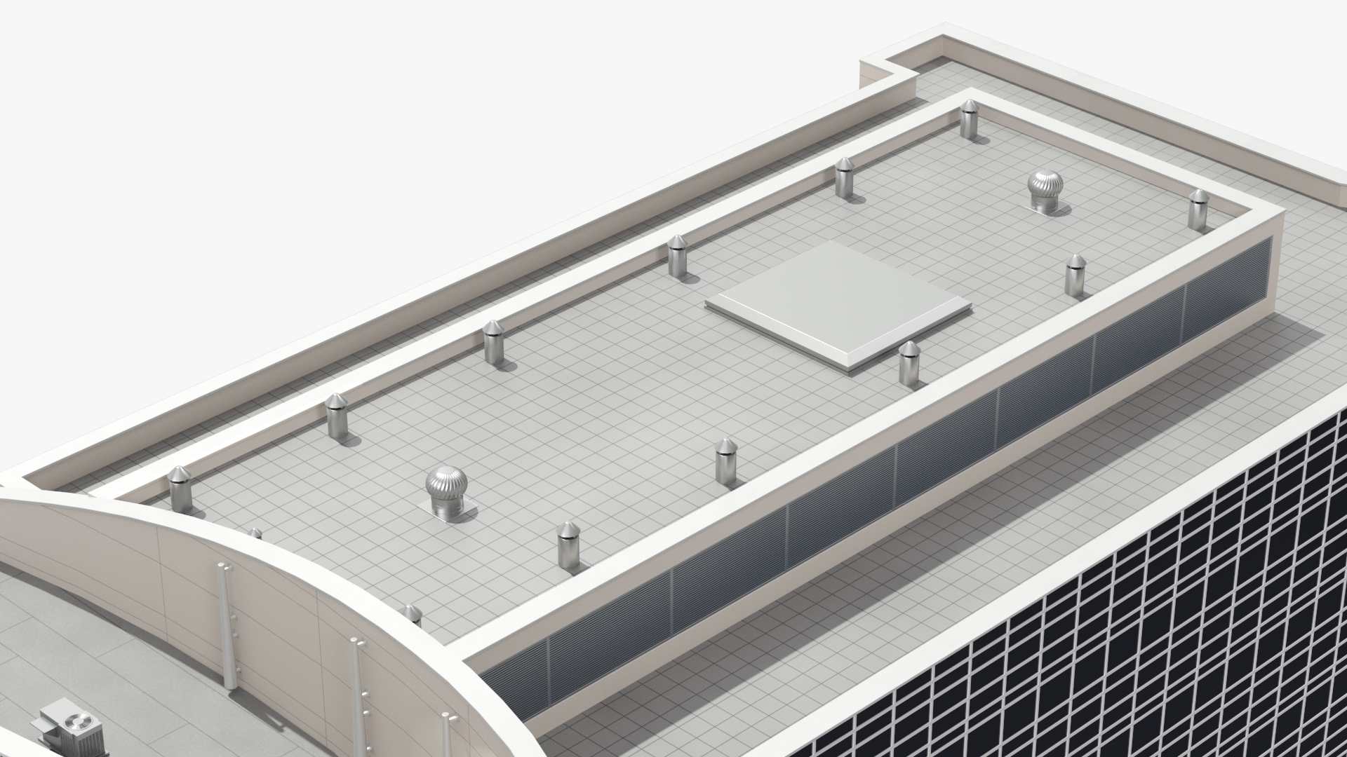 3D Kennedy Space Center NASA Headquarters model