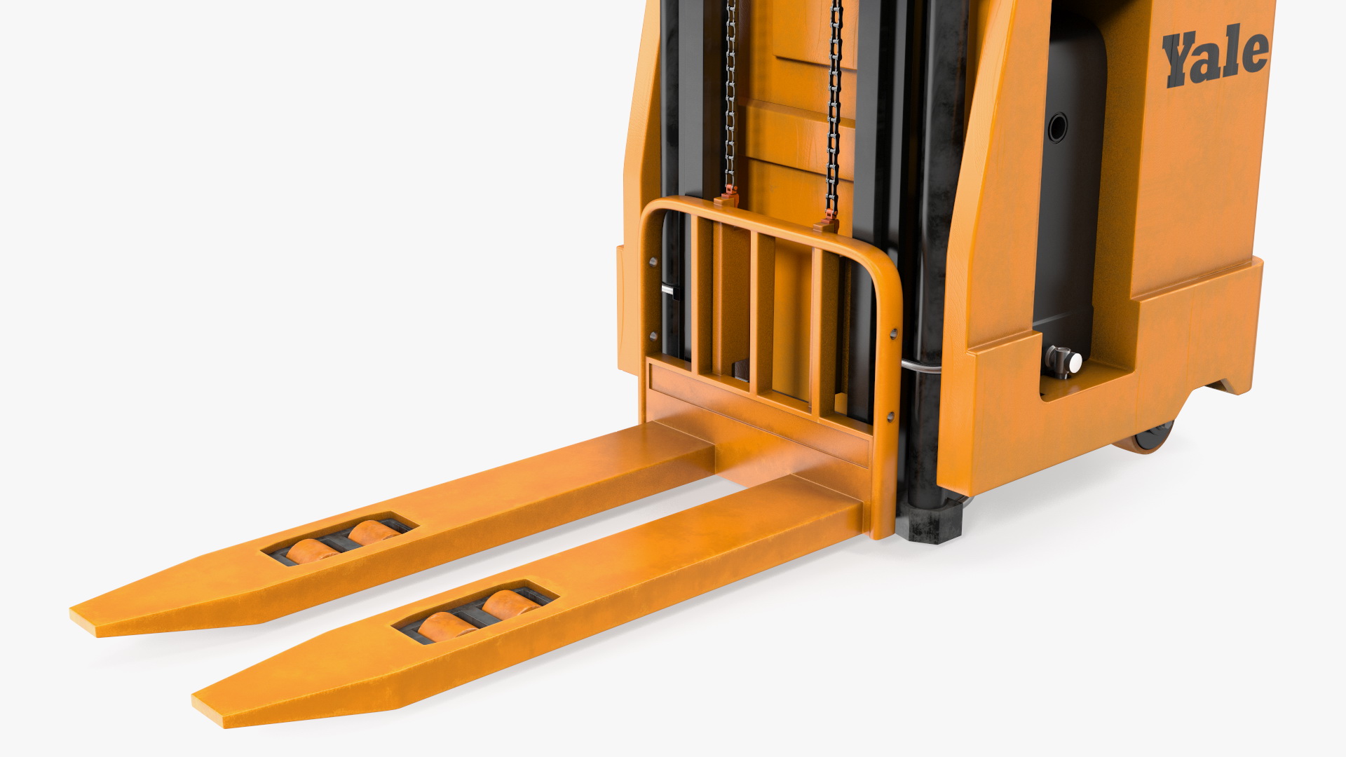 Yale Electric Forklift with Pallet 3D model