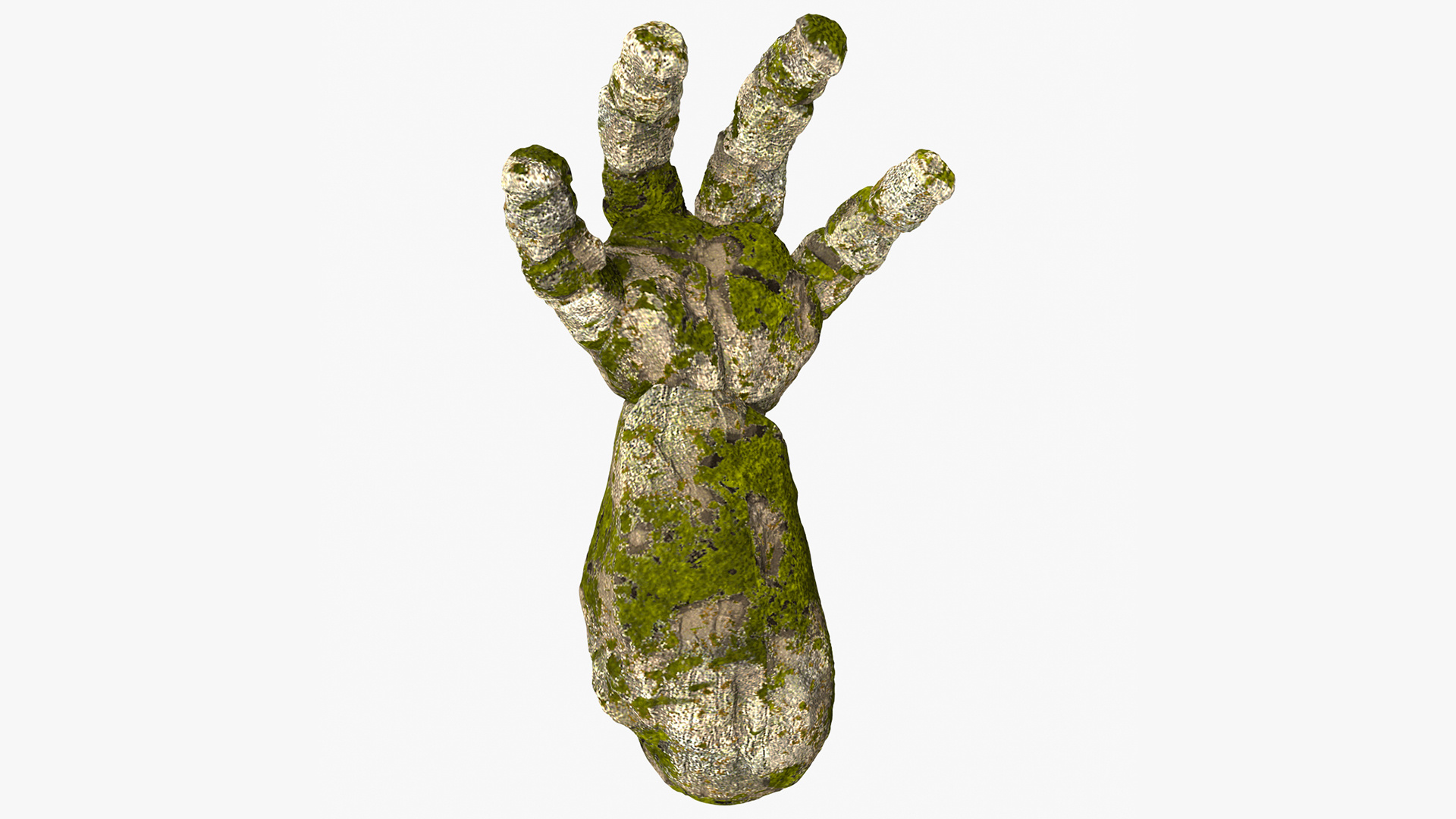 3D Stone Golem Hand