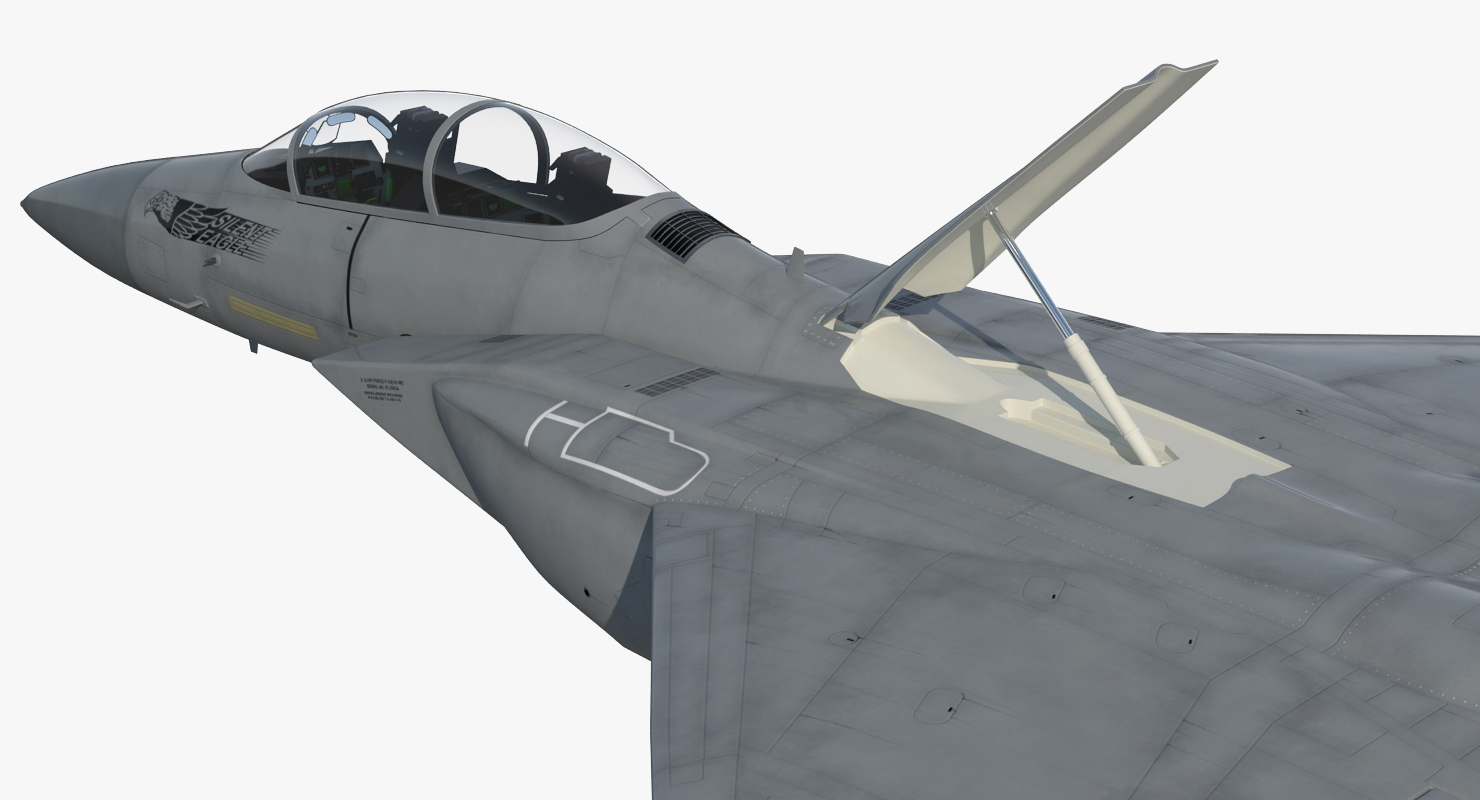 F-15 Silent Eagle Rigged 3D model