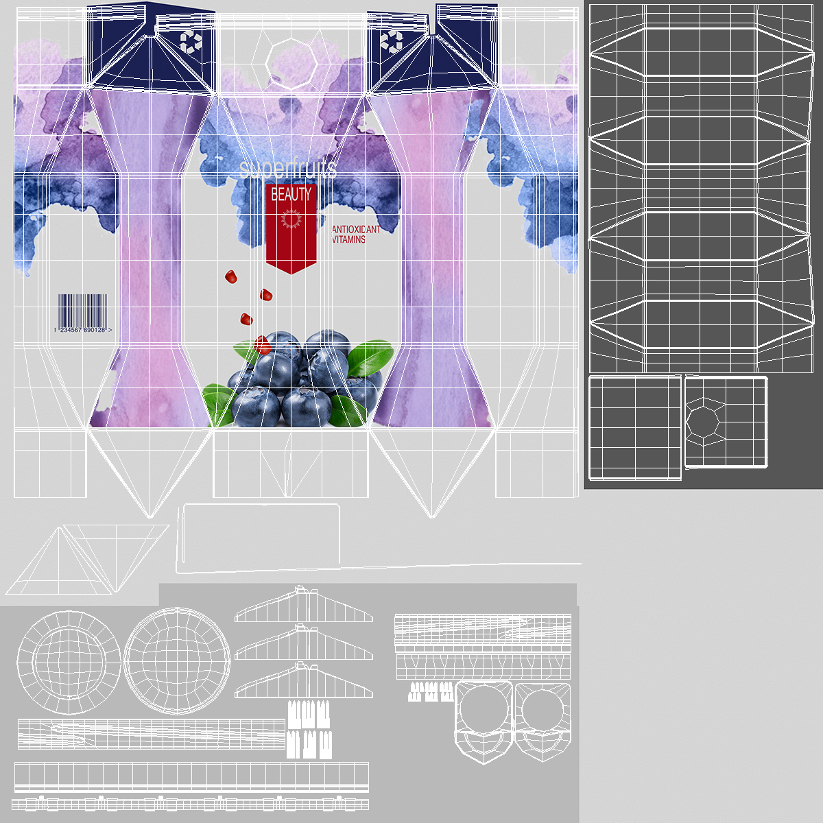 3D model Tetra Prisma Aseptic