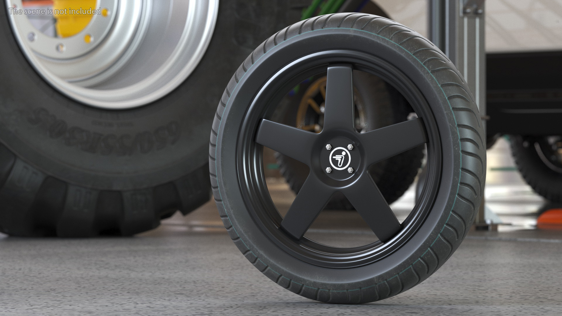 Segway SE 3 Patroller Wheel 3D