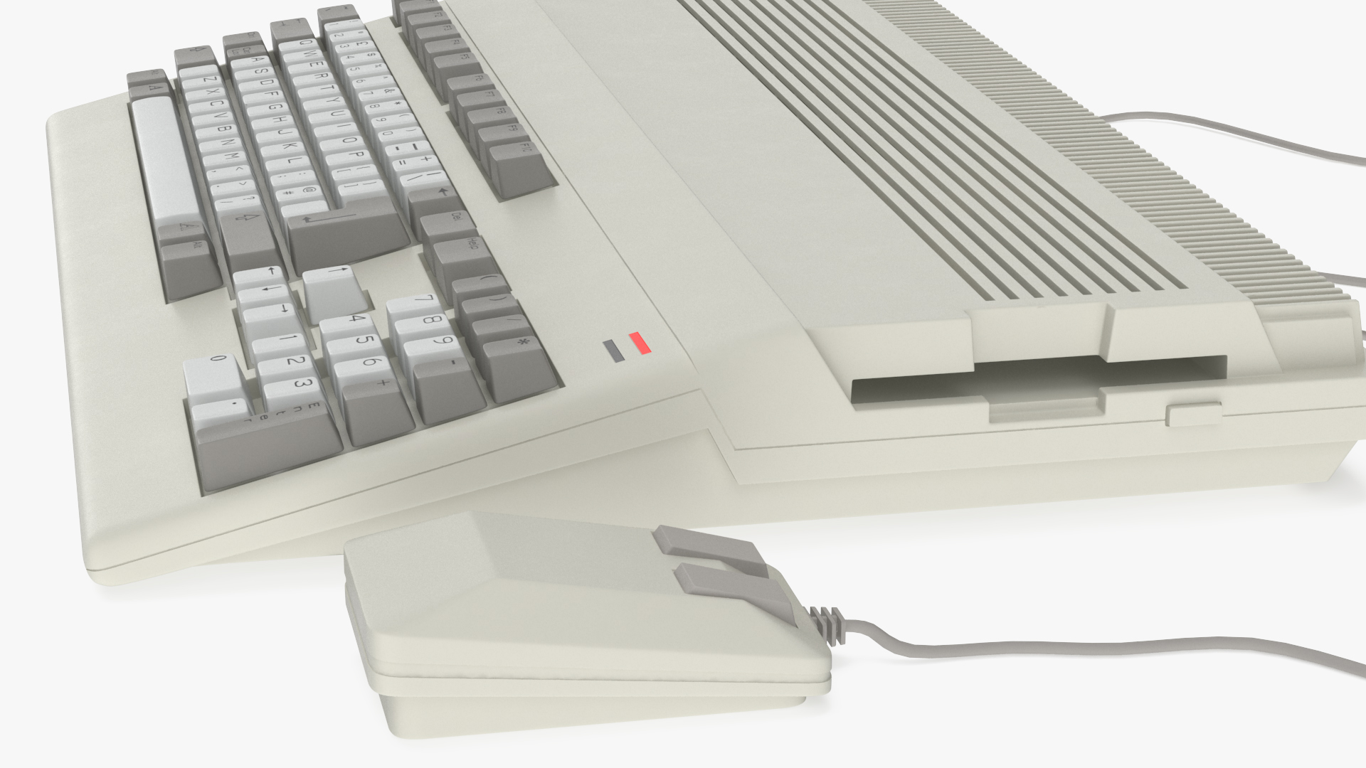 Retro Style Personal Computer 3D model