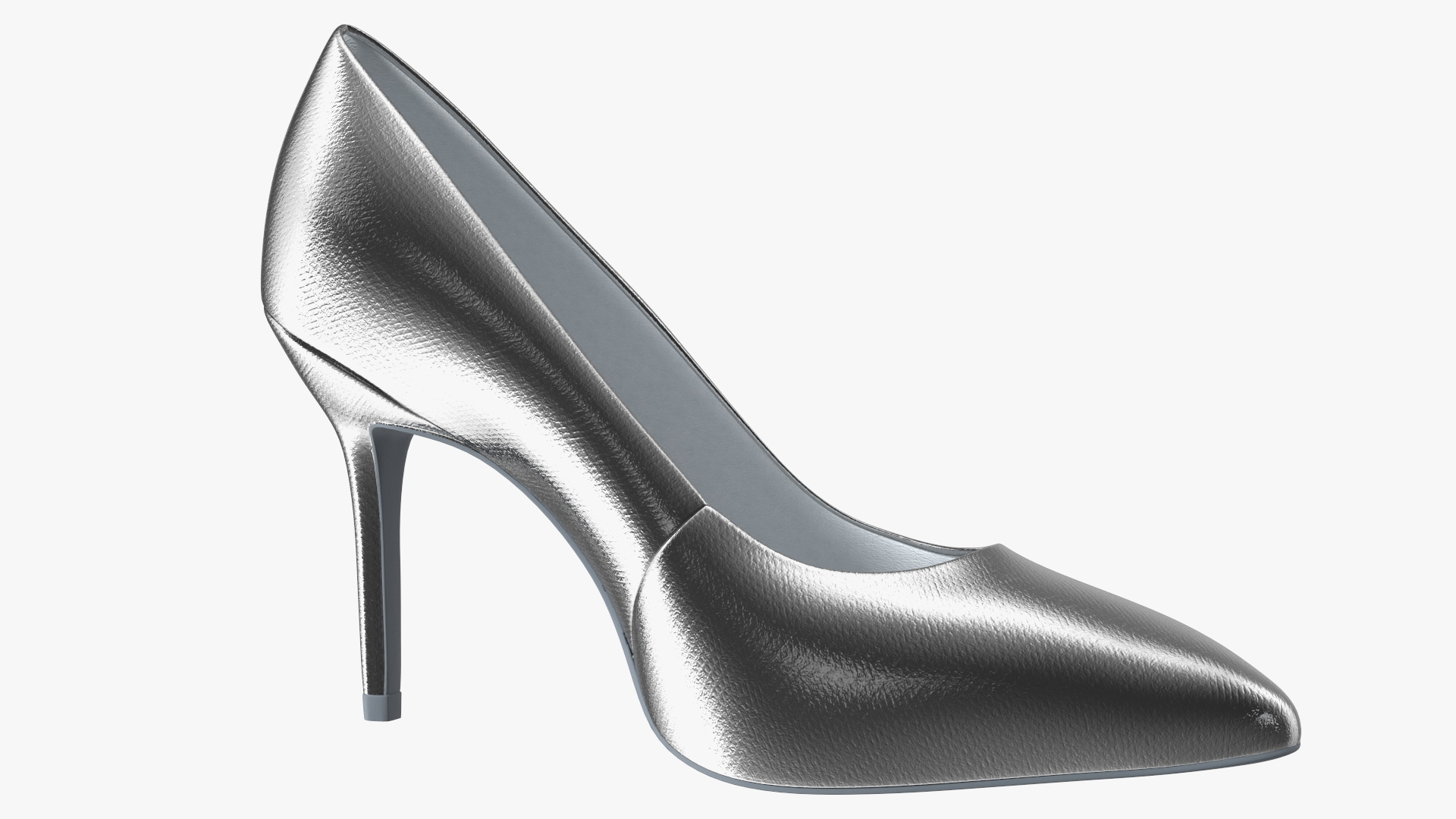 Silver Shoes 3D