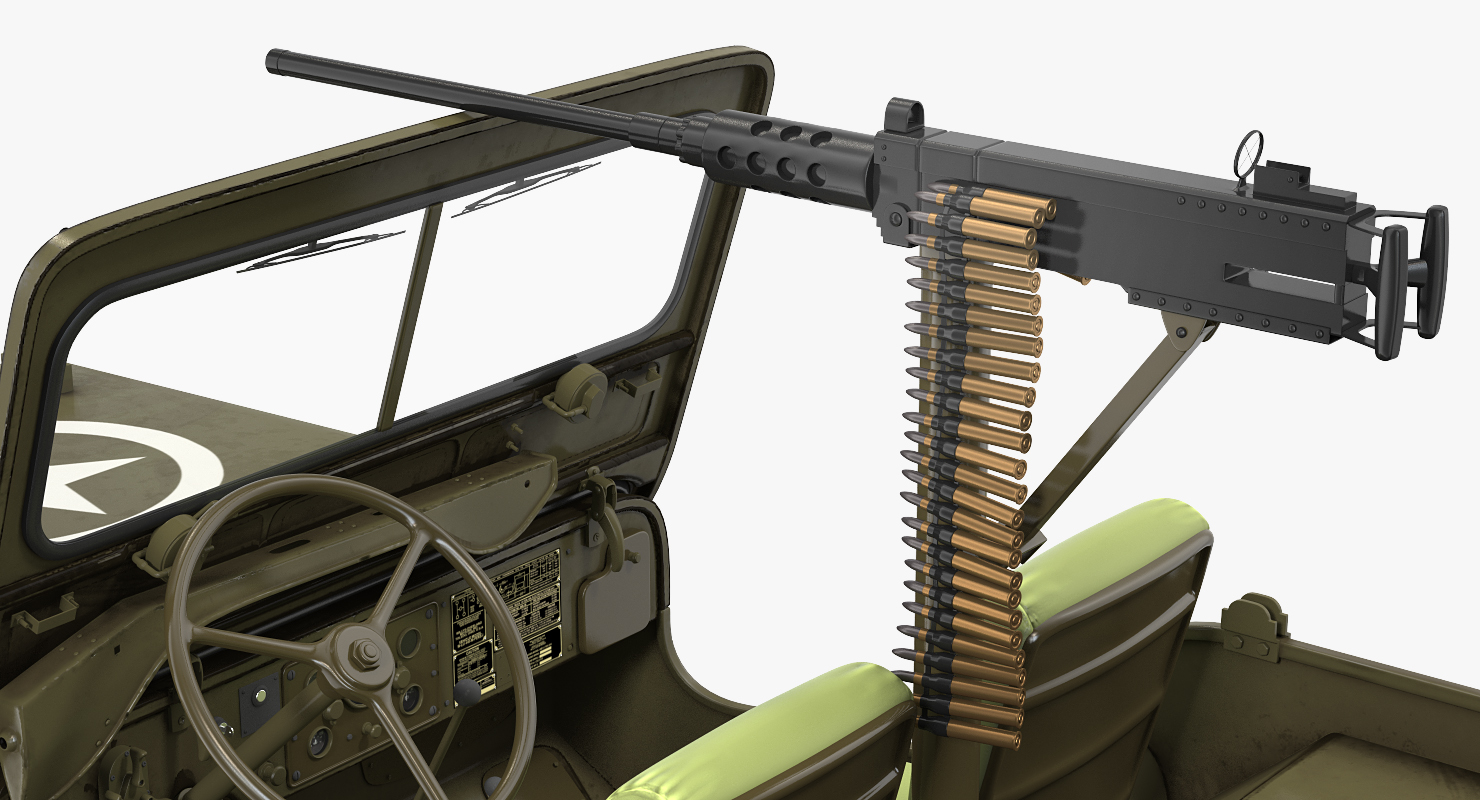 US Army Jeep Willys MB 3D