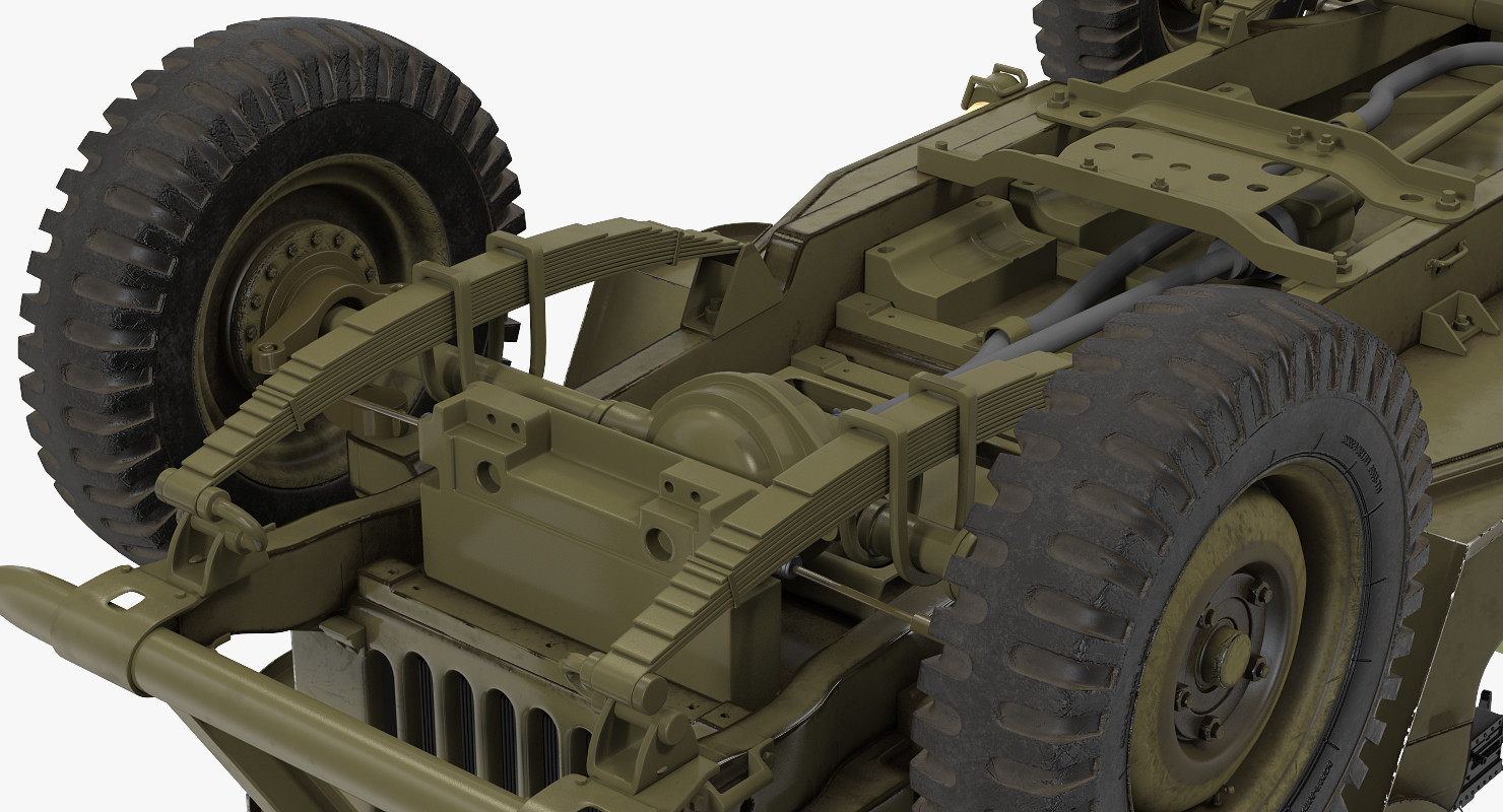 US Army Jeep Willys MB 3D