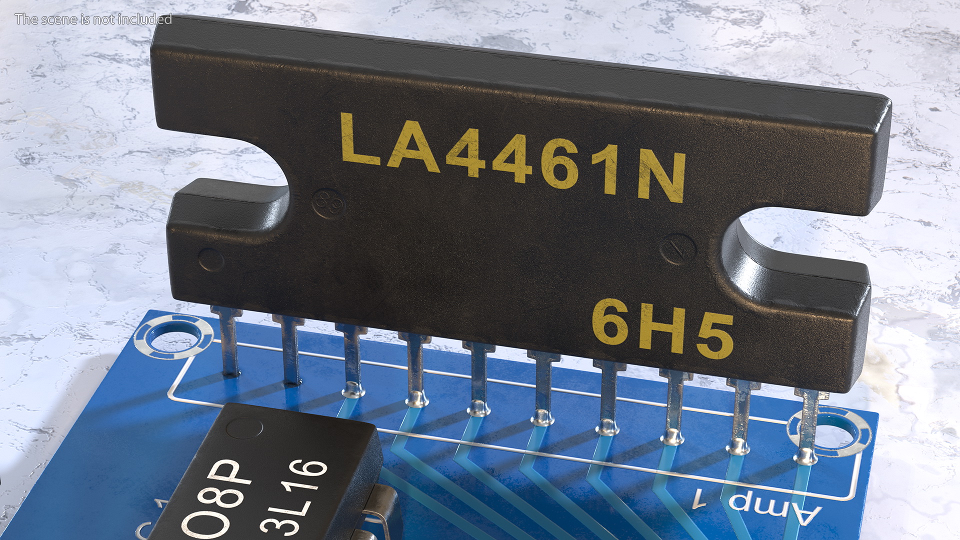 3D LA4461N IC LA4461 Audio Amplifier Circuit