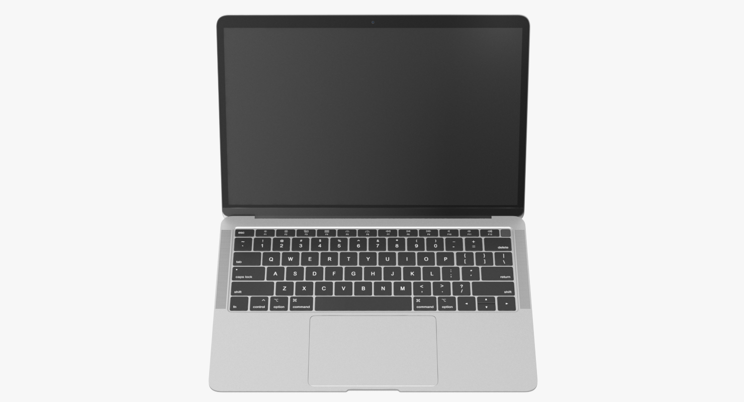 3D Subnotebook Silver model