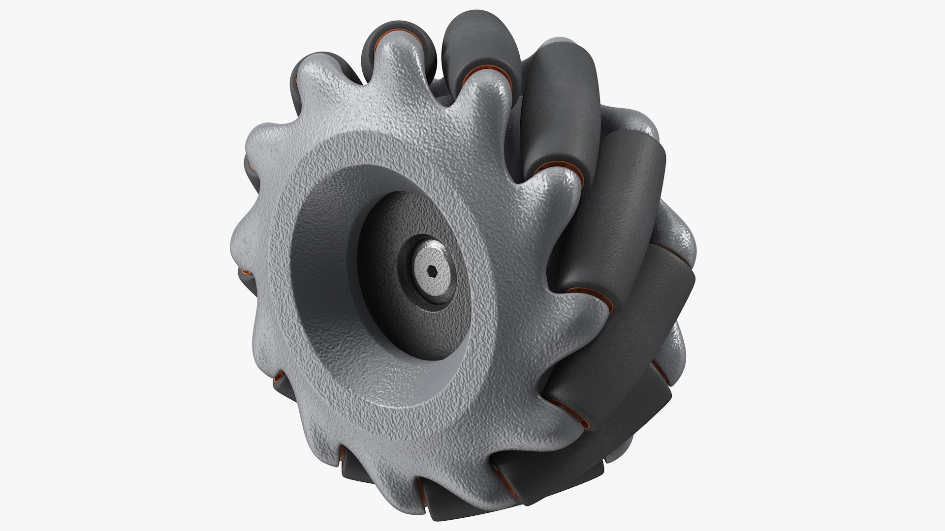 3D DJI RoboMaster Mecanum Wheel model