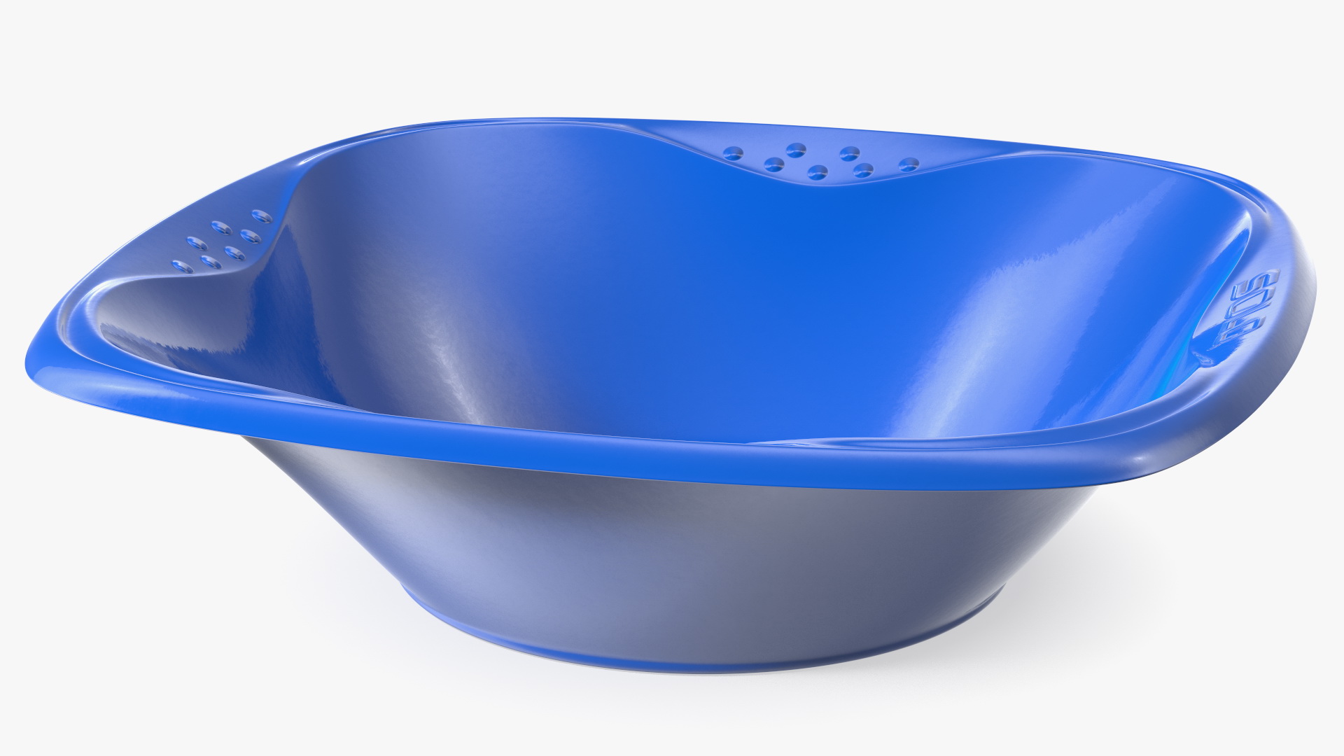 3D model Solo Squared Plastic Bowl Blue