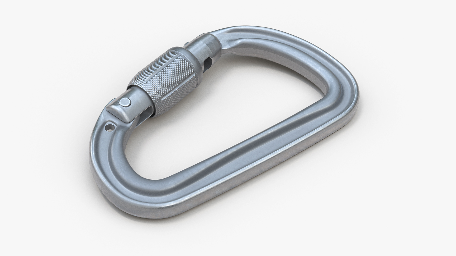 Unpainted Carabiner 3D model