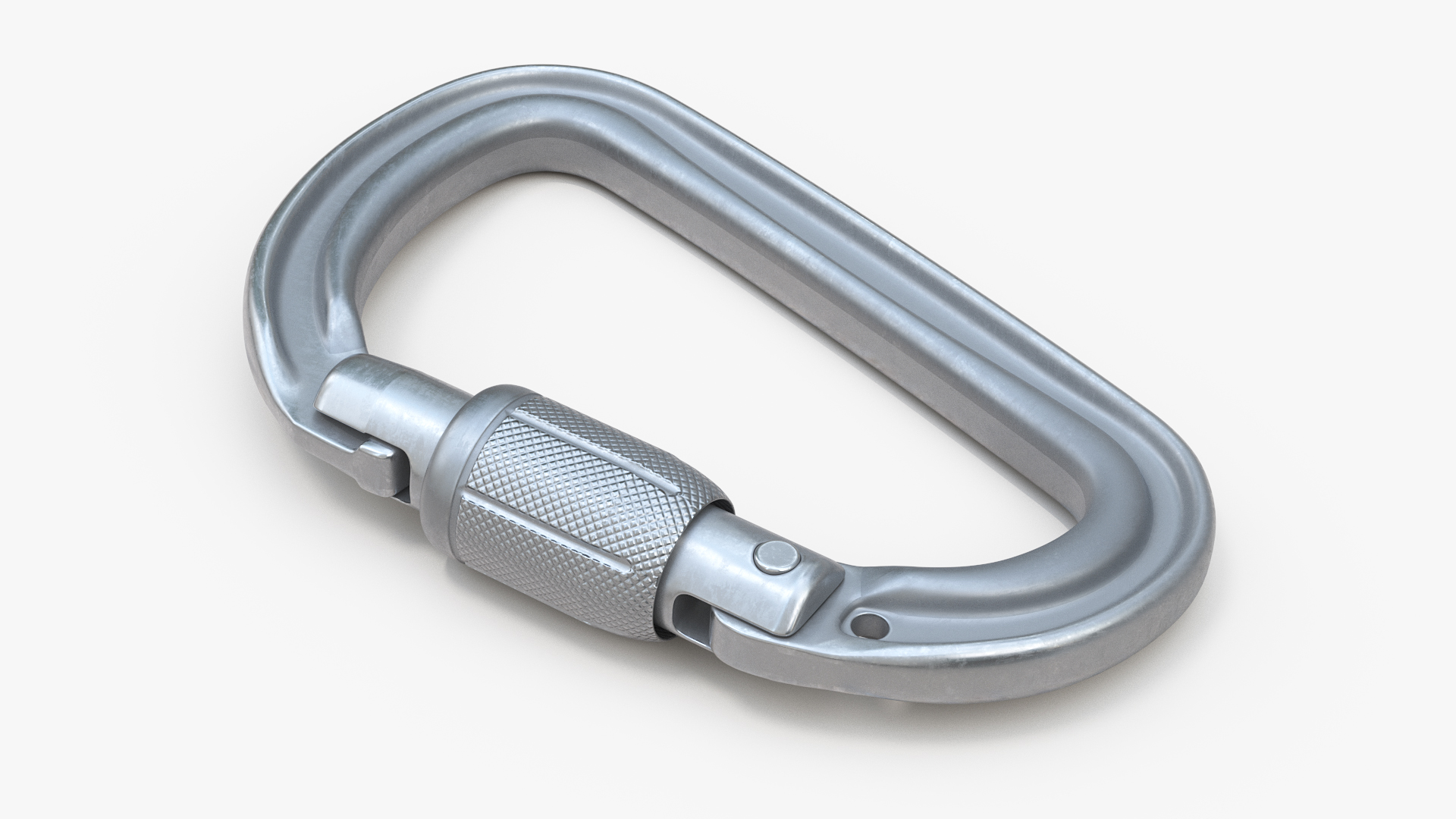 Unpainted Carabiner 3D model