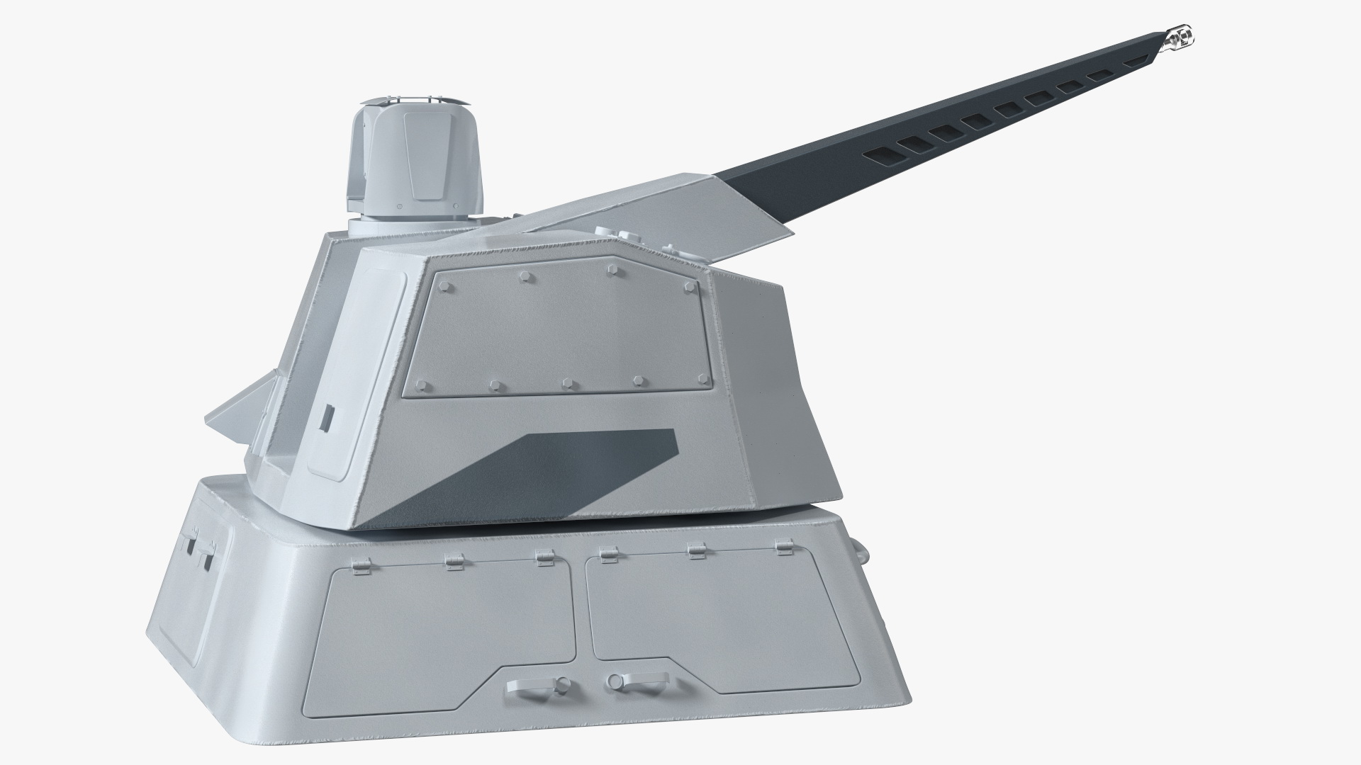 3D model Autonomous Rapid-Firing Turret