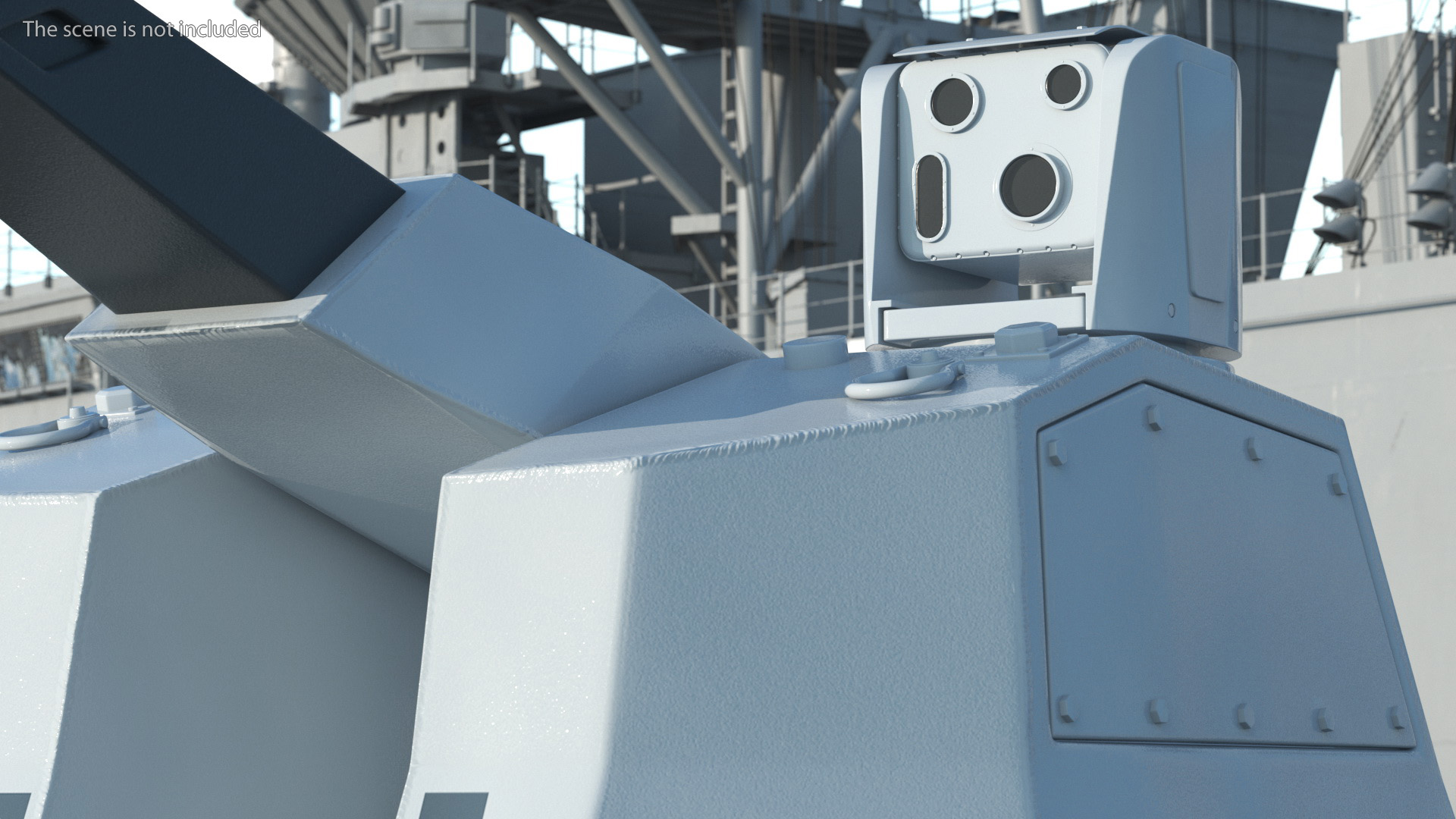 3D model Autonomous Rapid-Firing Turret