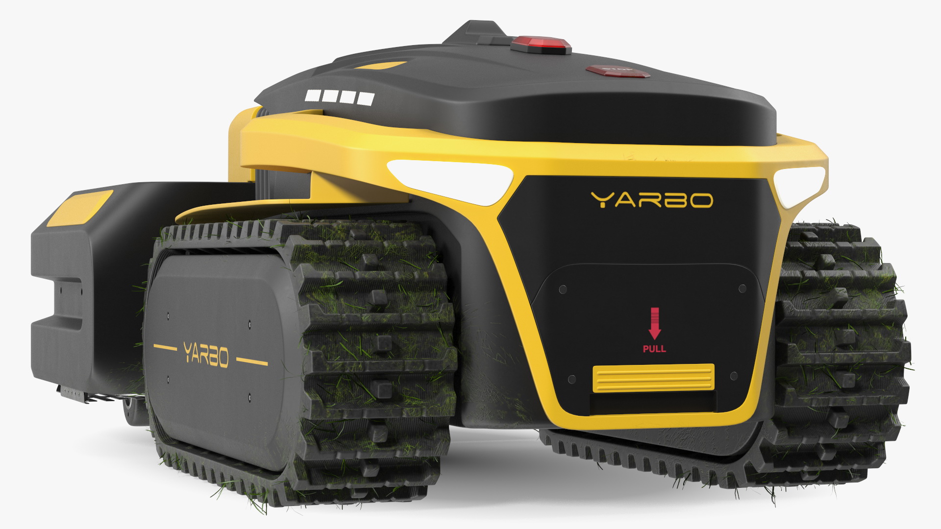 3D model Yarbo Lawn Mower M1 Mowing Robot Working