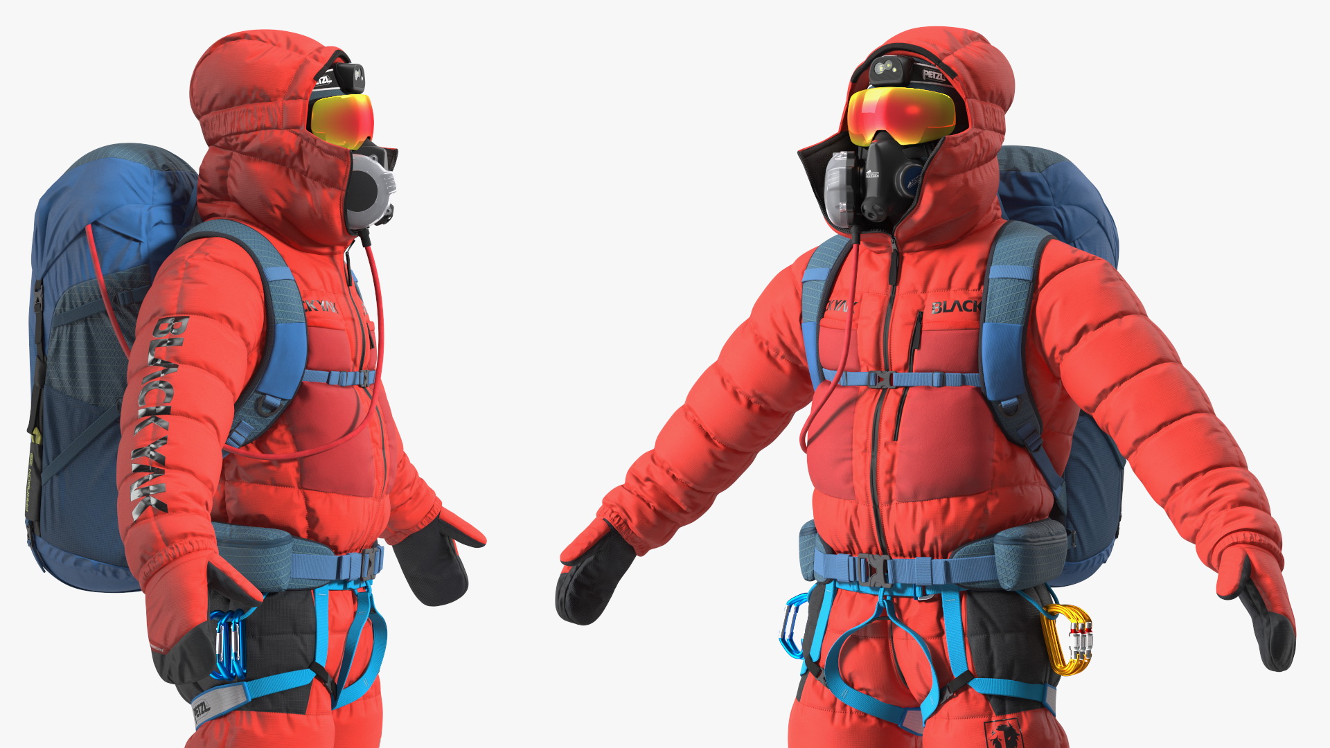 3D model Everest Climber