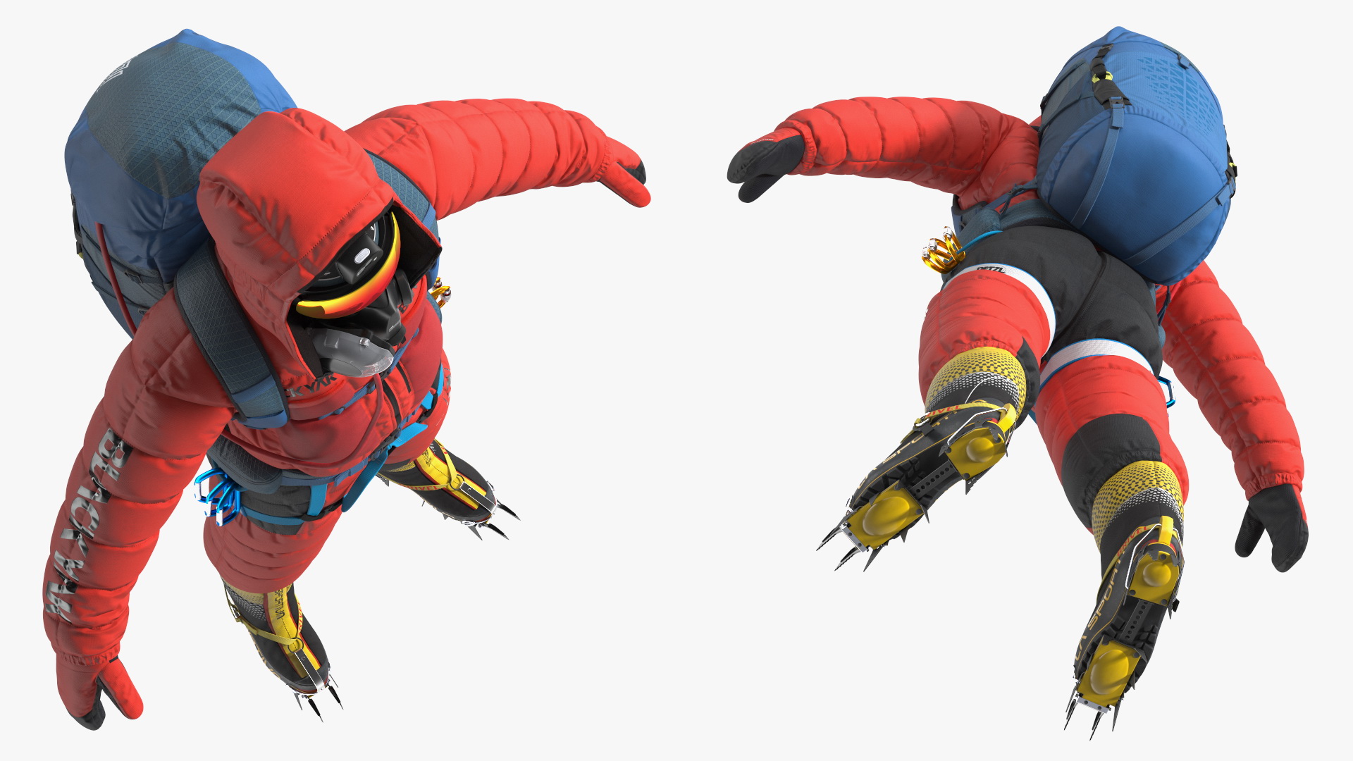 3D model Everest Climber