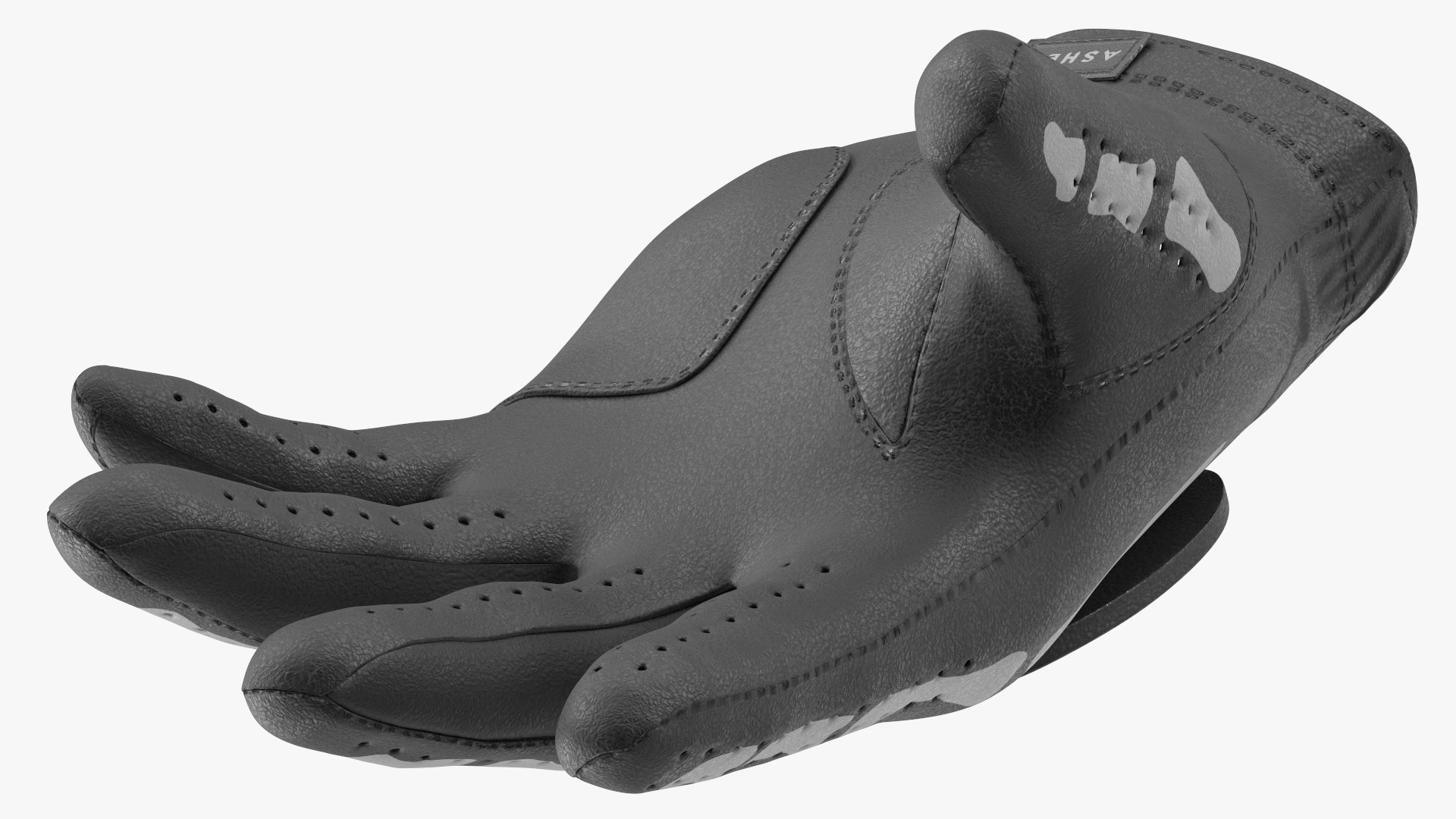 3D Black Premium Golf Gloves Asher