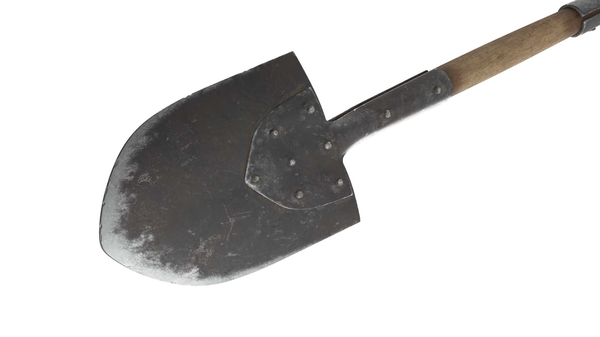 3D model Old Shovel