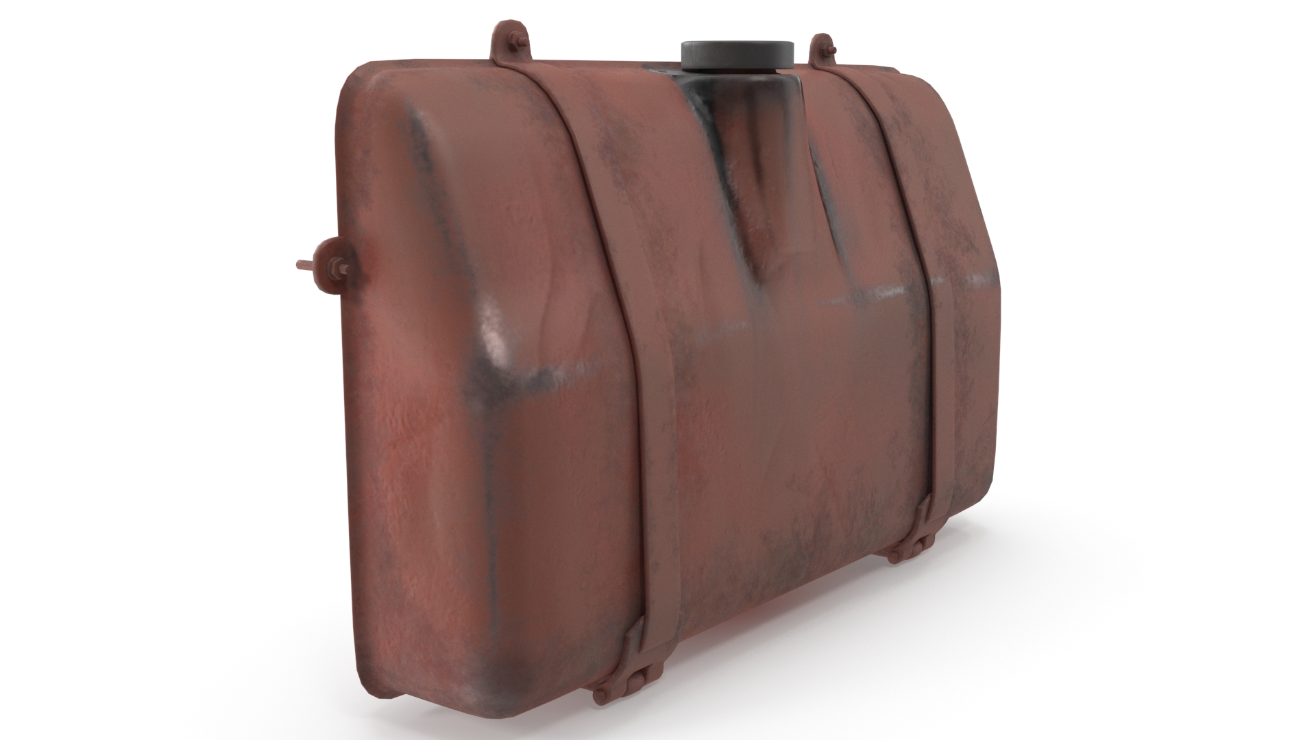 Rusty Gas Tank 3D model