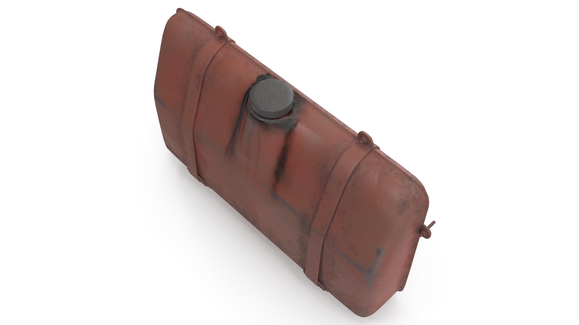 Rusty Gas Tank 3D model