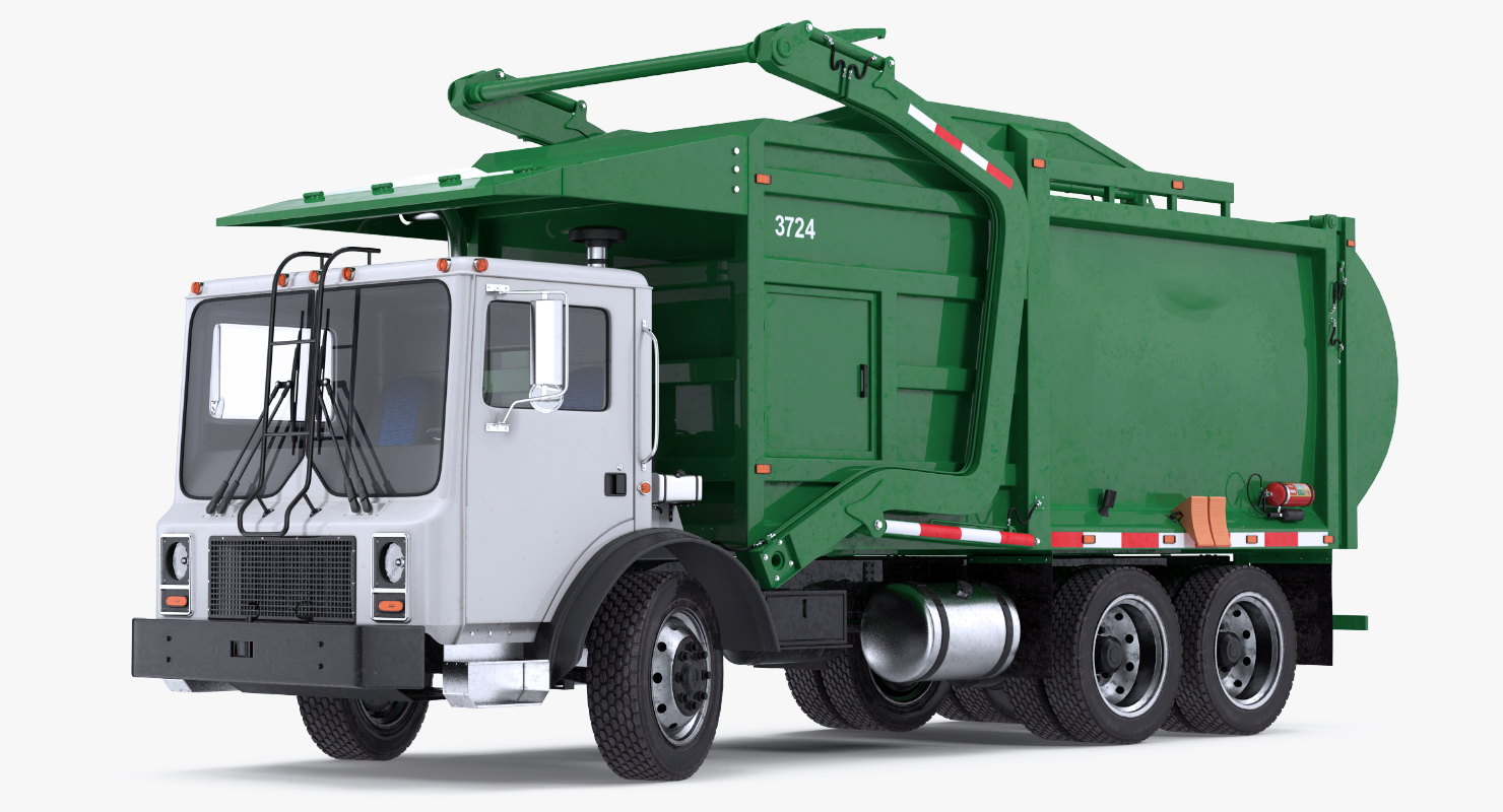 Trash Truck Generic 3D model