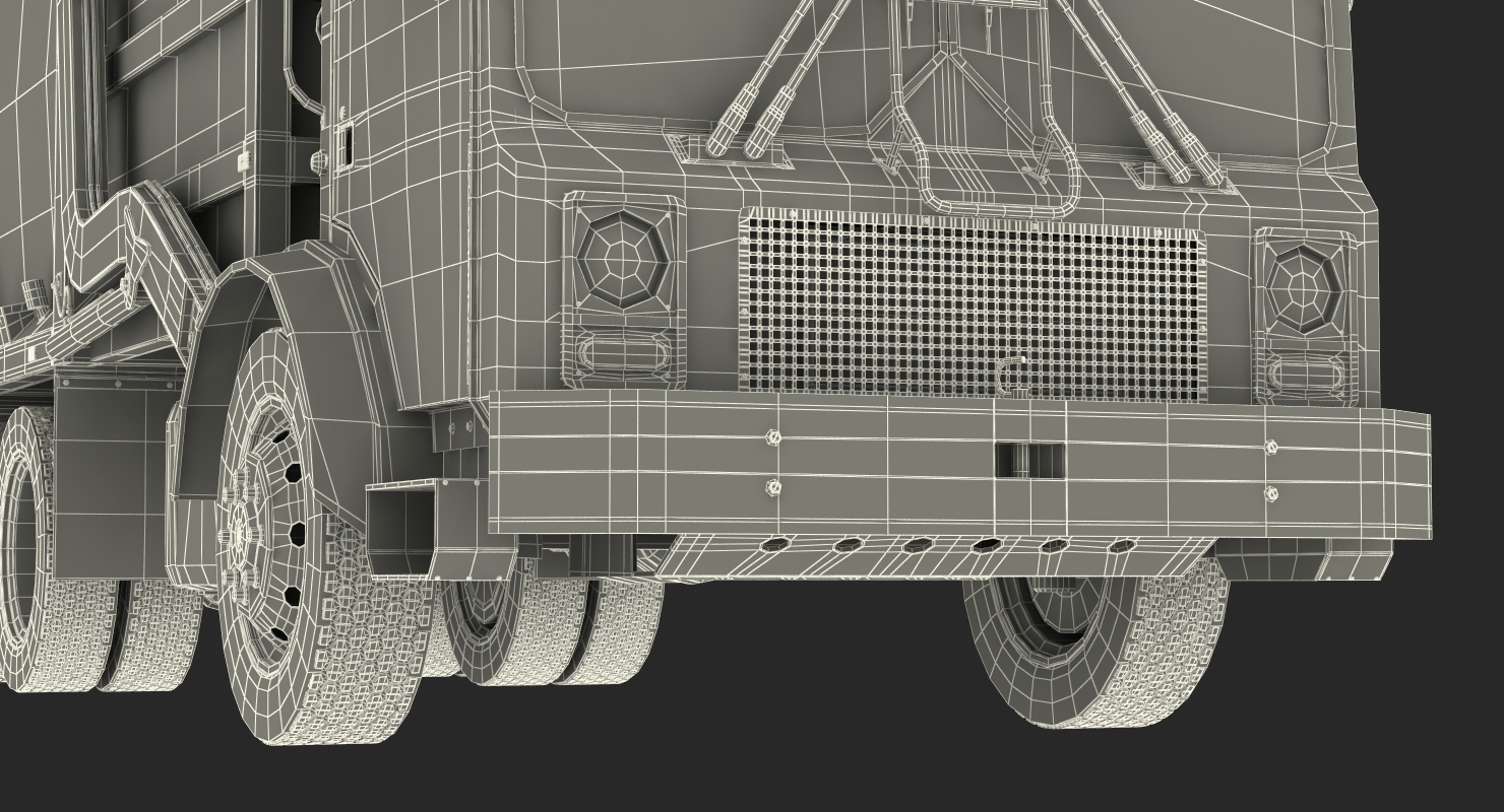 Trash Truck Generic 3D model