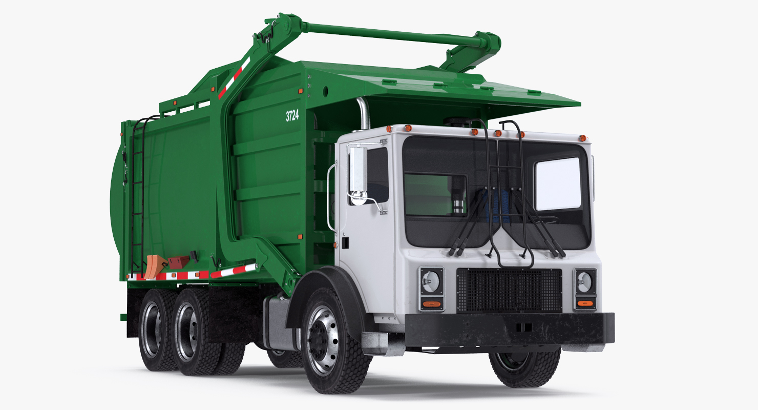 Trash Truck Generic 3D model