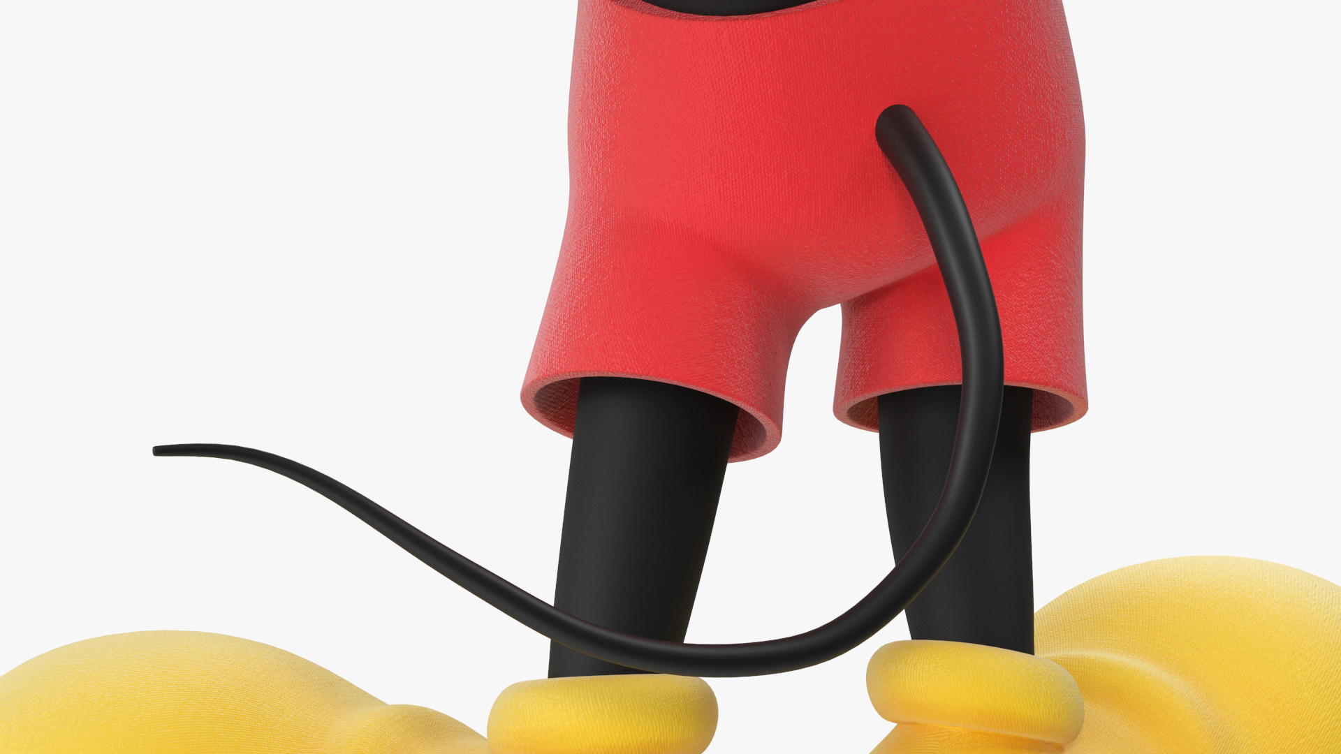 3D Happy Mickey Mouse Character model