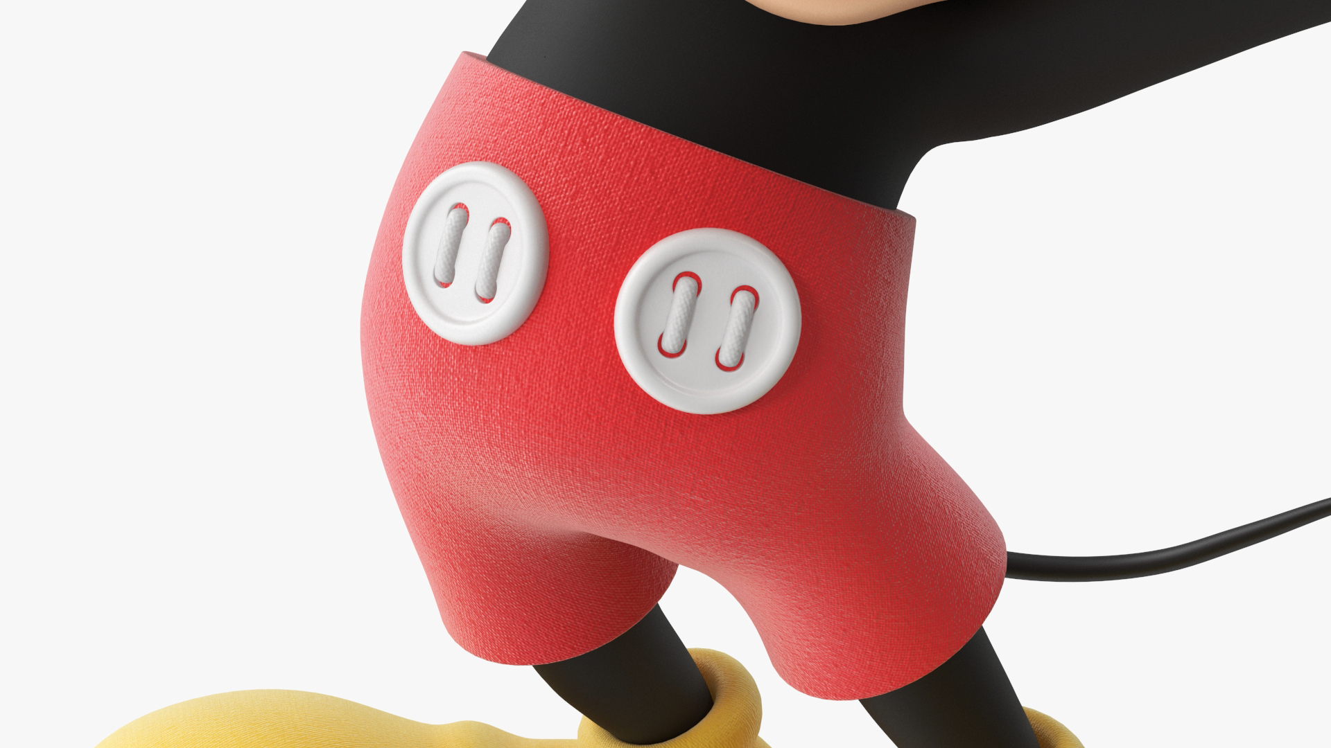 3D Happy Mickey Mouse Character model