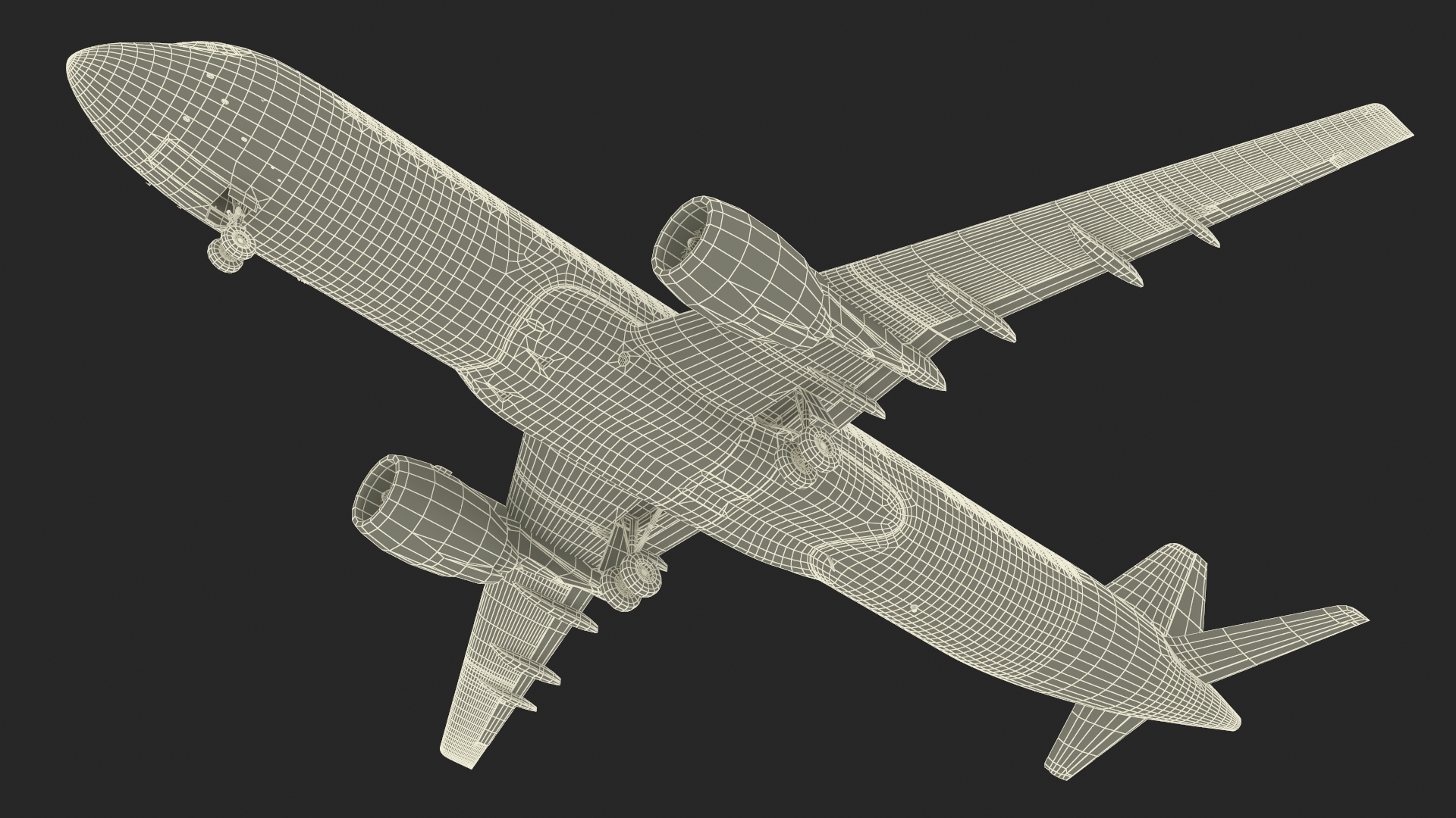 3D Single Aisle Airliner