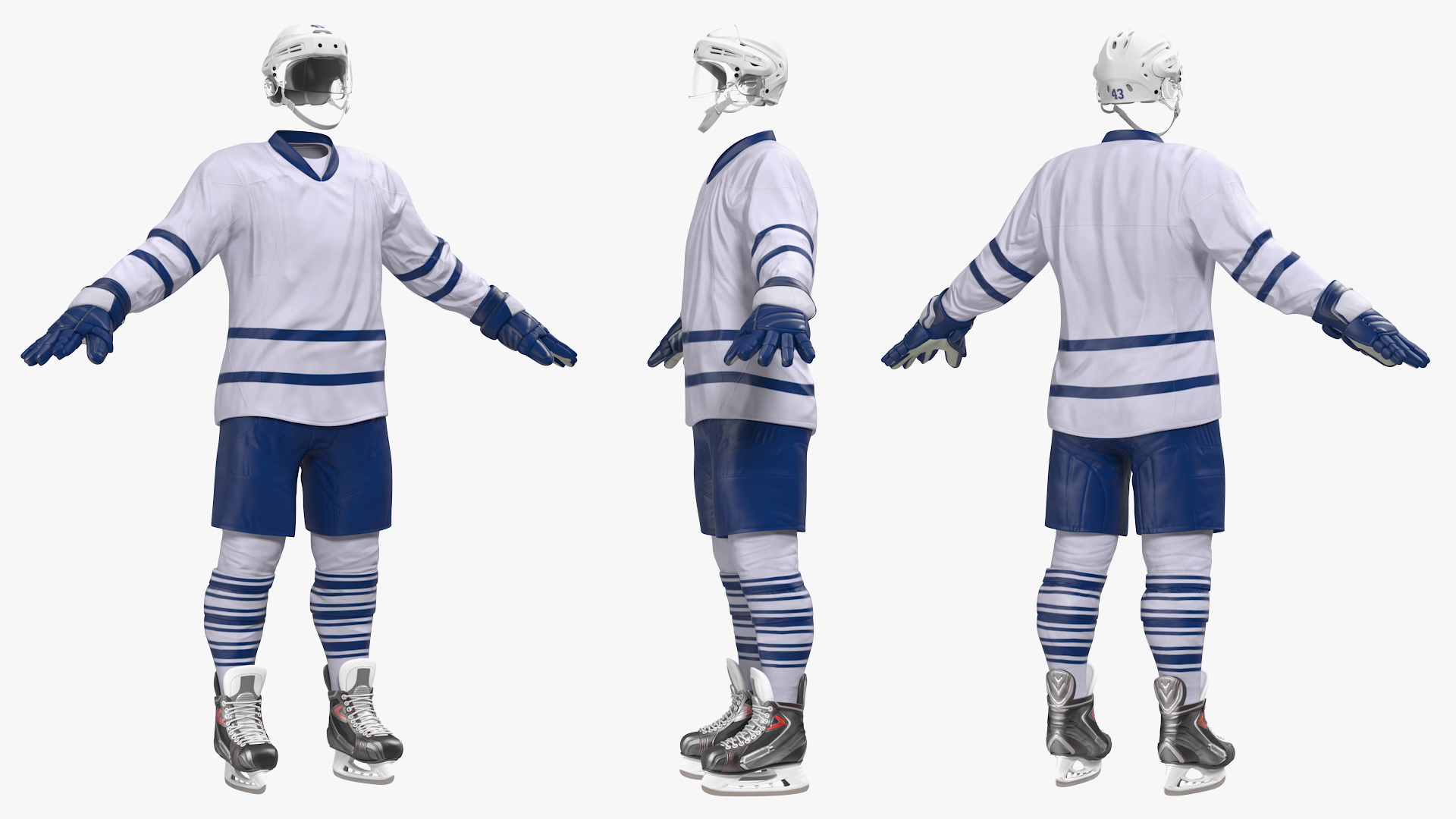 Hockey Equipment Generic 3D model