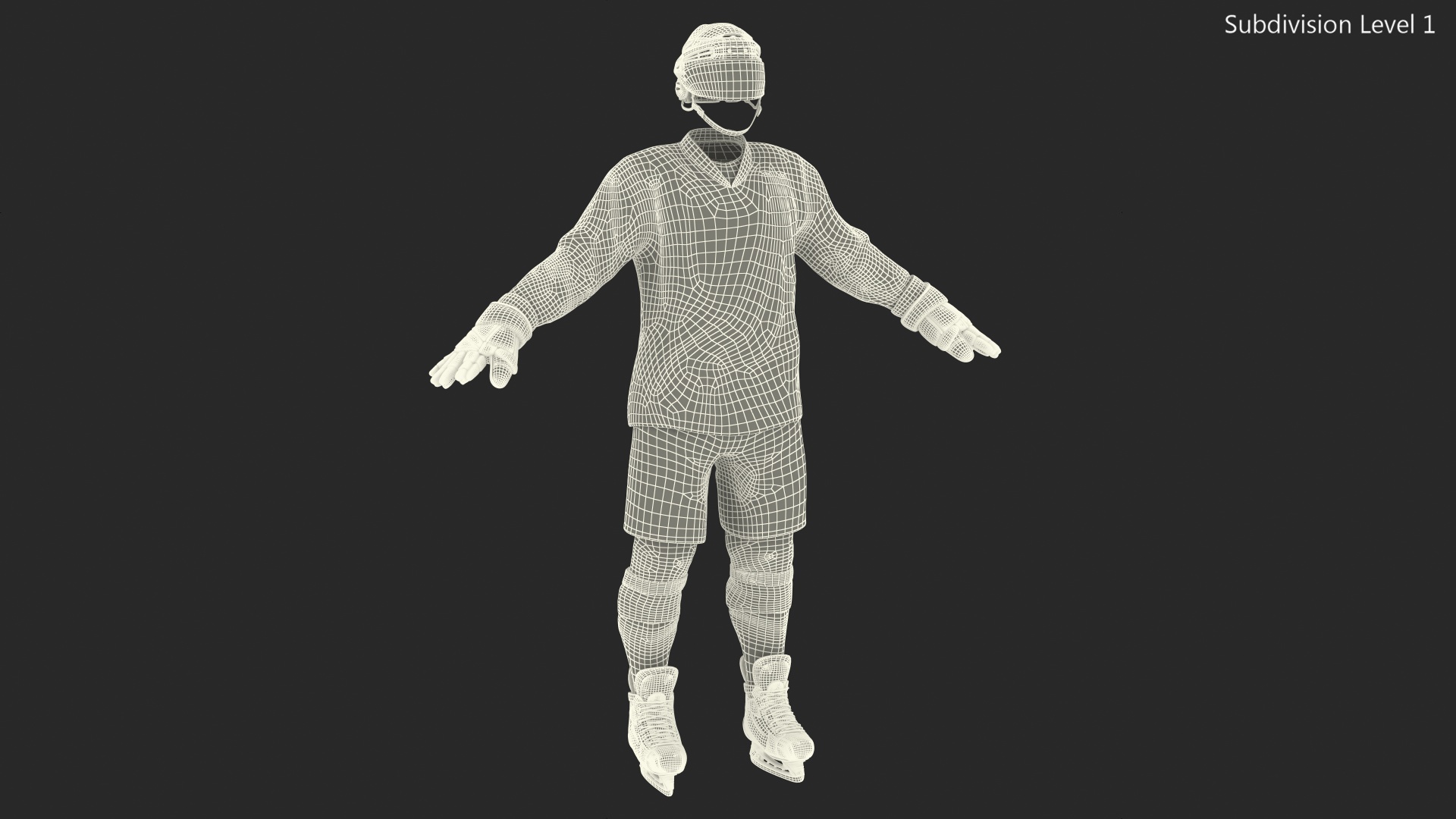 Hockey Equipment Generic 3D model